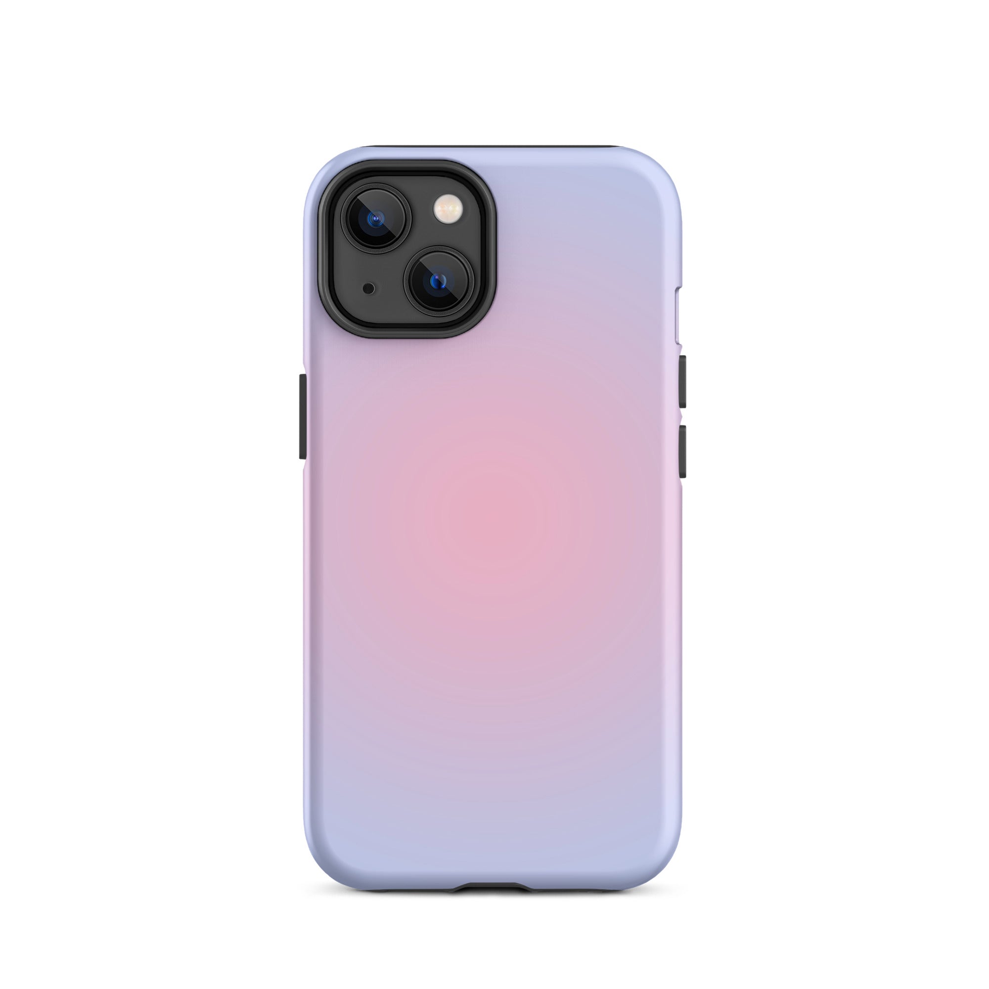 Pink and Blue Aura iPhone Case