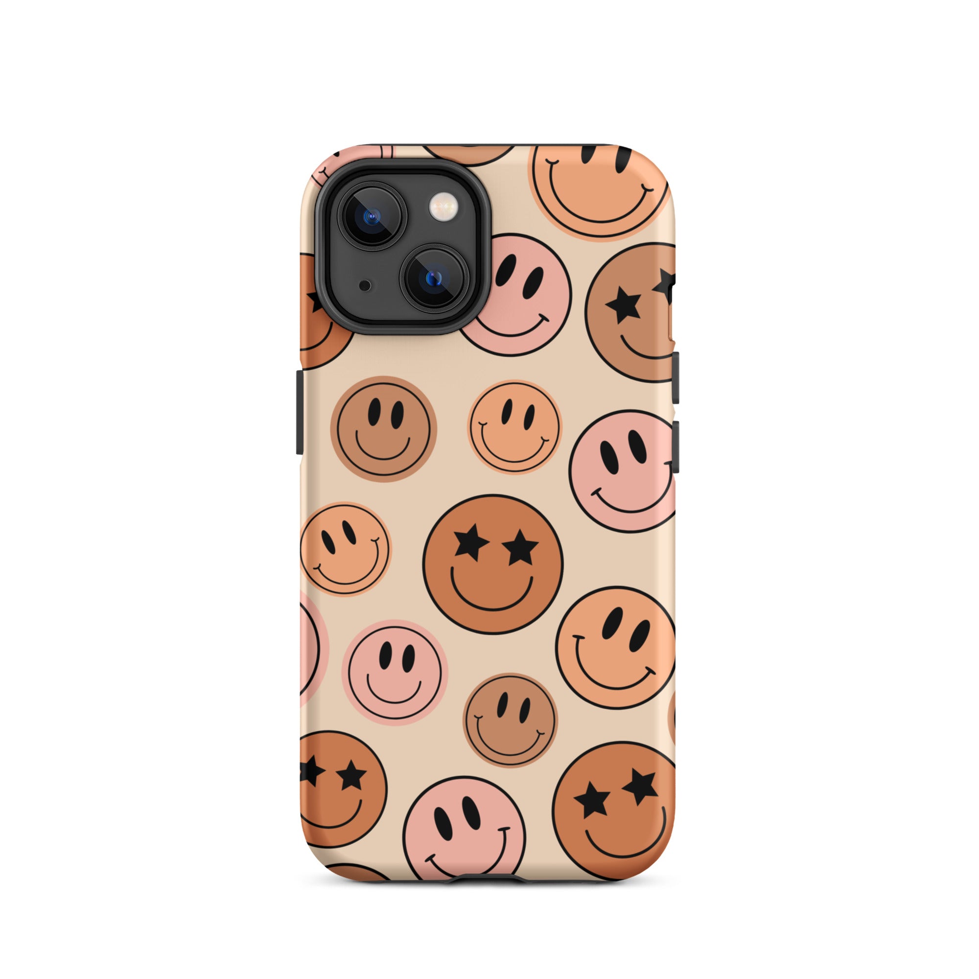 Boho Smiley Faces iPhone Case