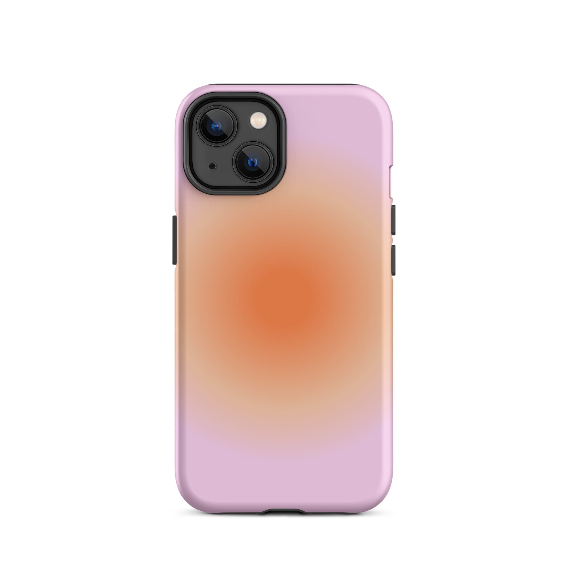 Orange & Purple Aura iPhone Case