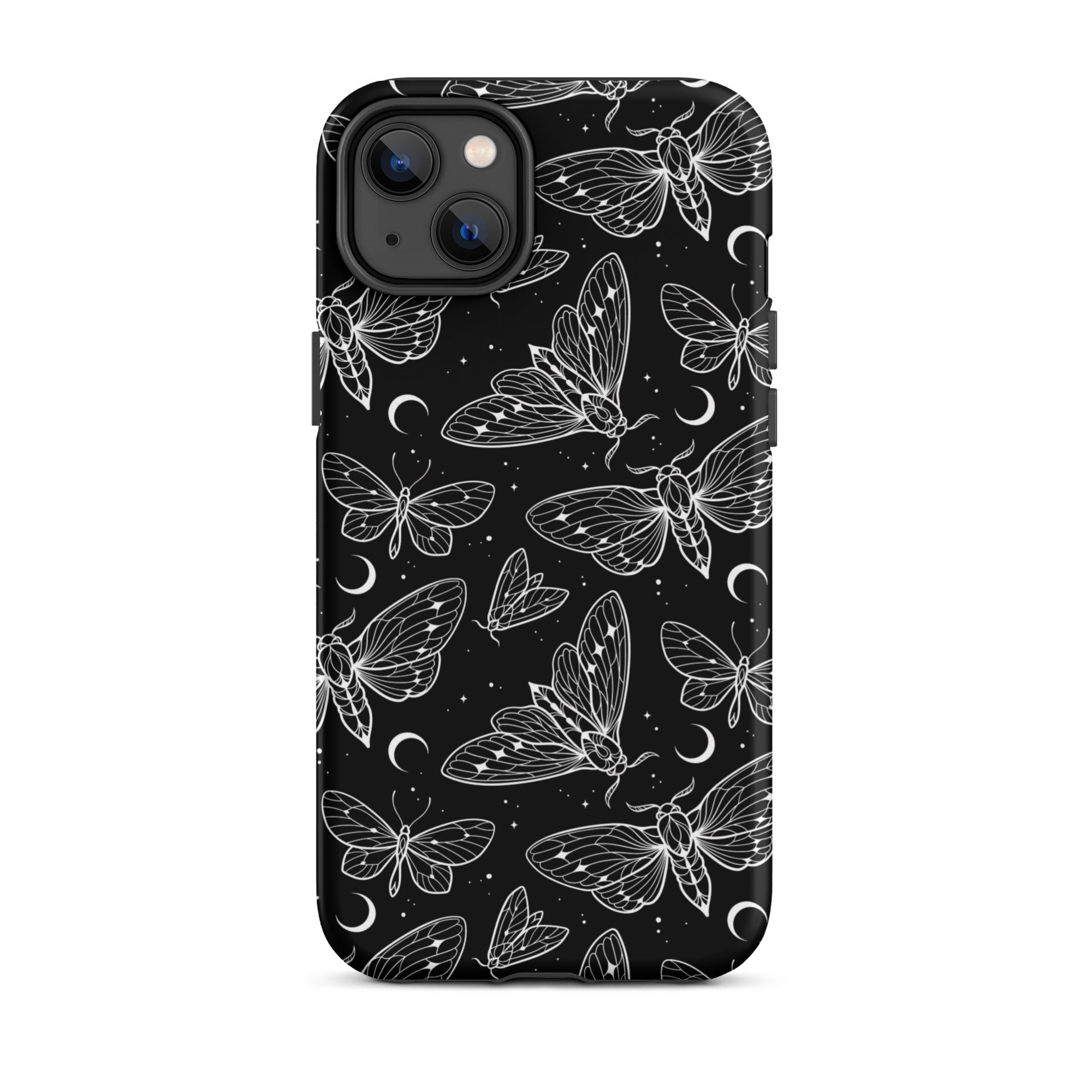 Moon Moth iPhone Case iPhone 14 Plus Matte