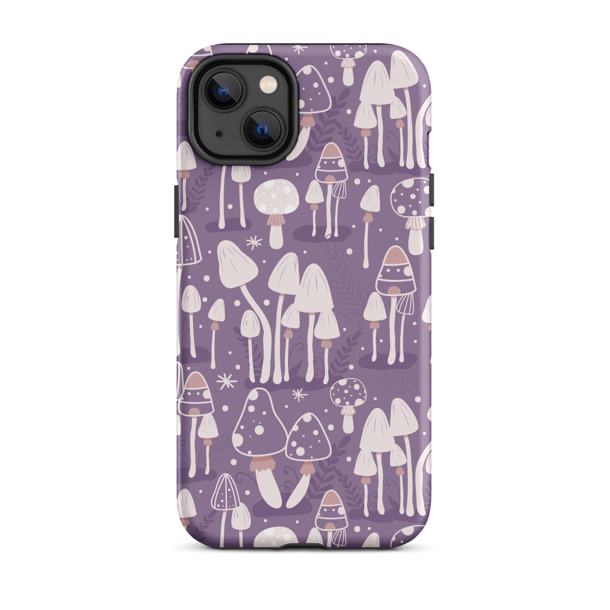 Mushroom Meadow iPhone Case iPhone 14 Plus Matte