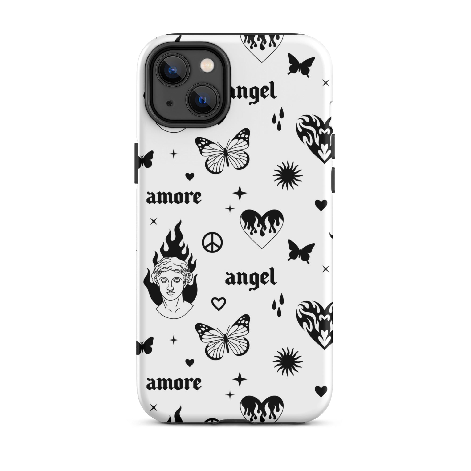 Y2K Angel Heart iPhone Case iPhone 14 Plus Matte