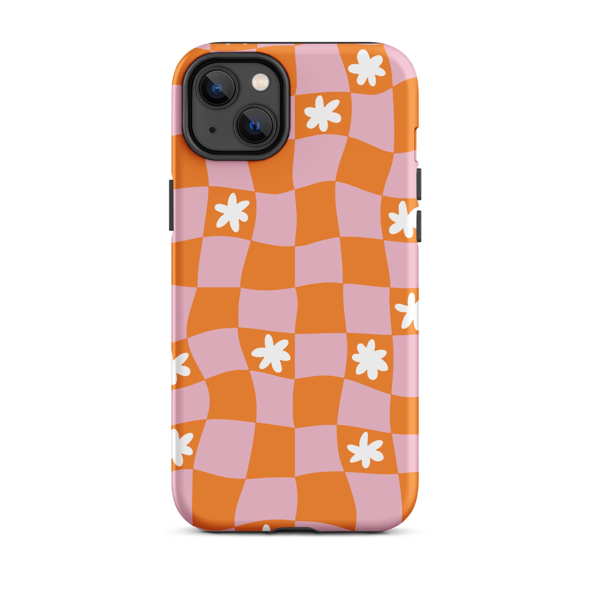 Groovy Check iPhone Case