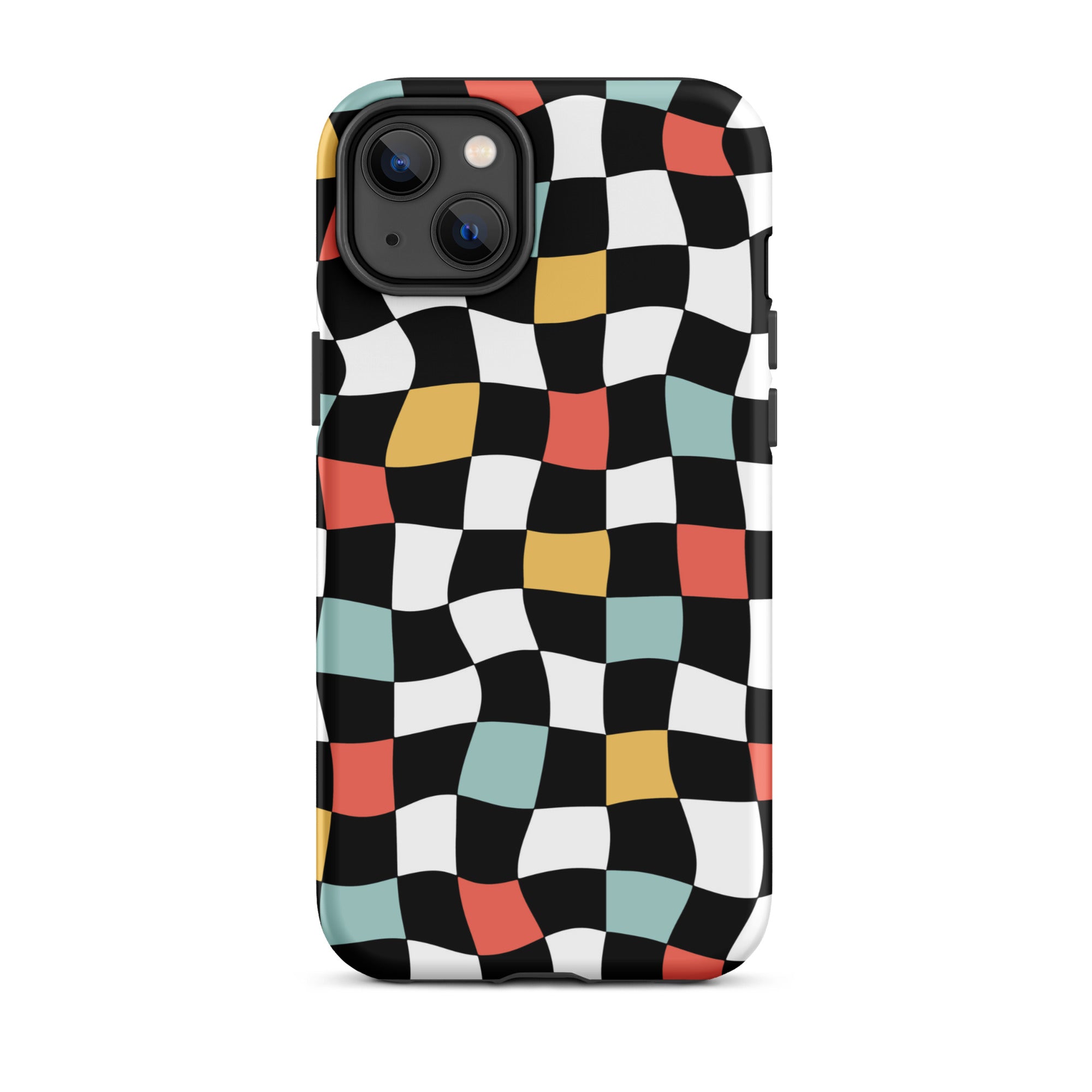Retro Check iPhone Case