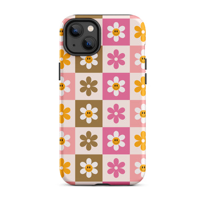 Smiley Flowers iPhone Case