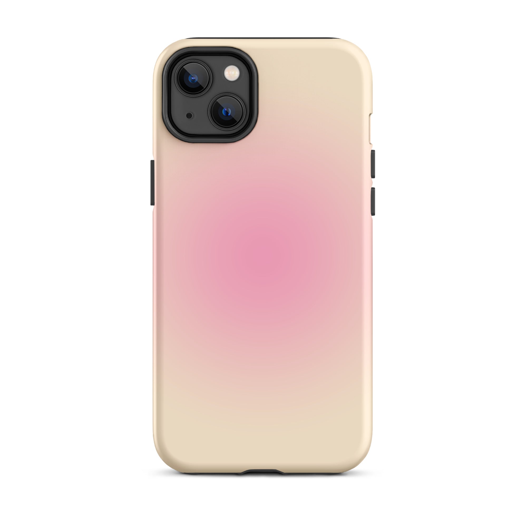 Pink & Yellow Aura iPhone Case