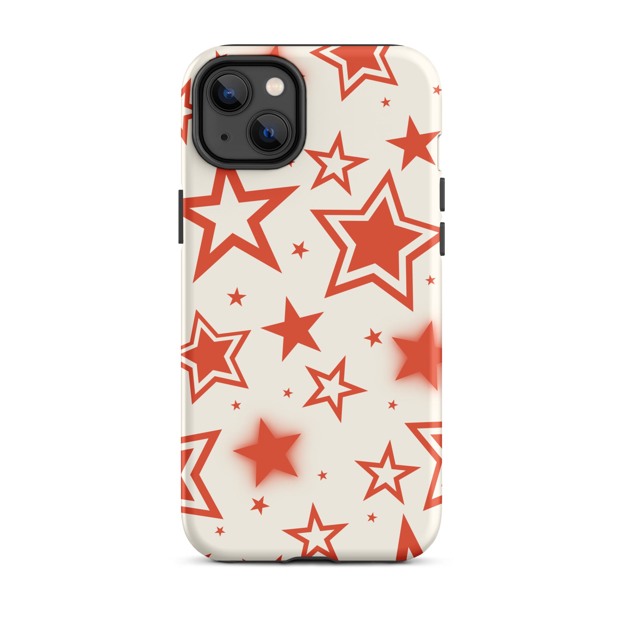 Red Stardust iPhone Case