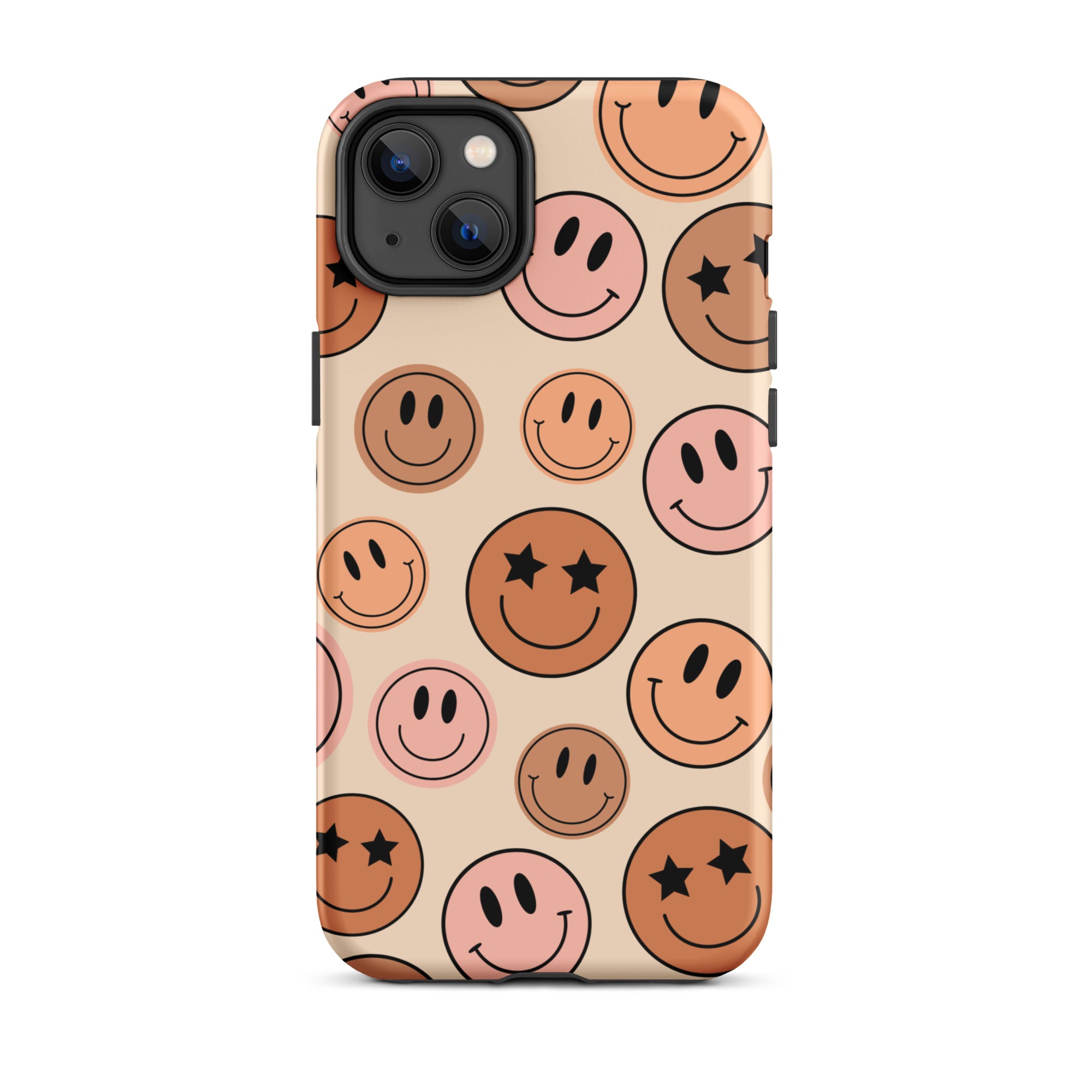 Boho Smiley Faces iPhone Case