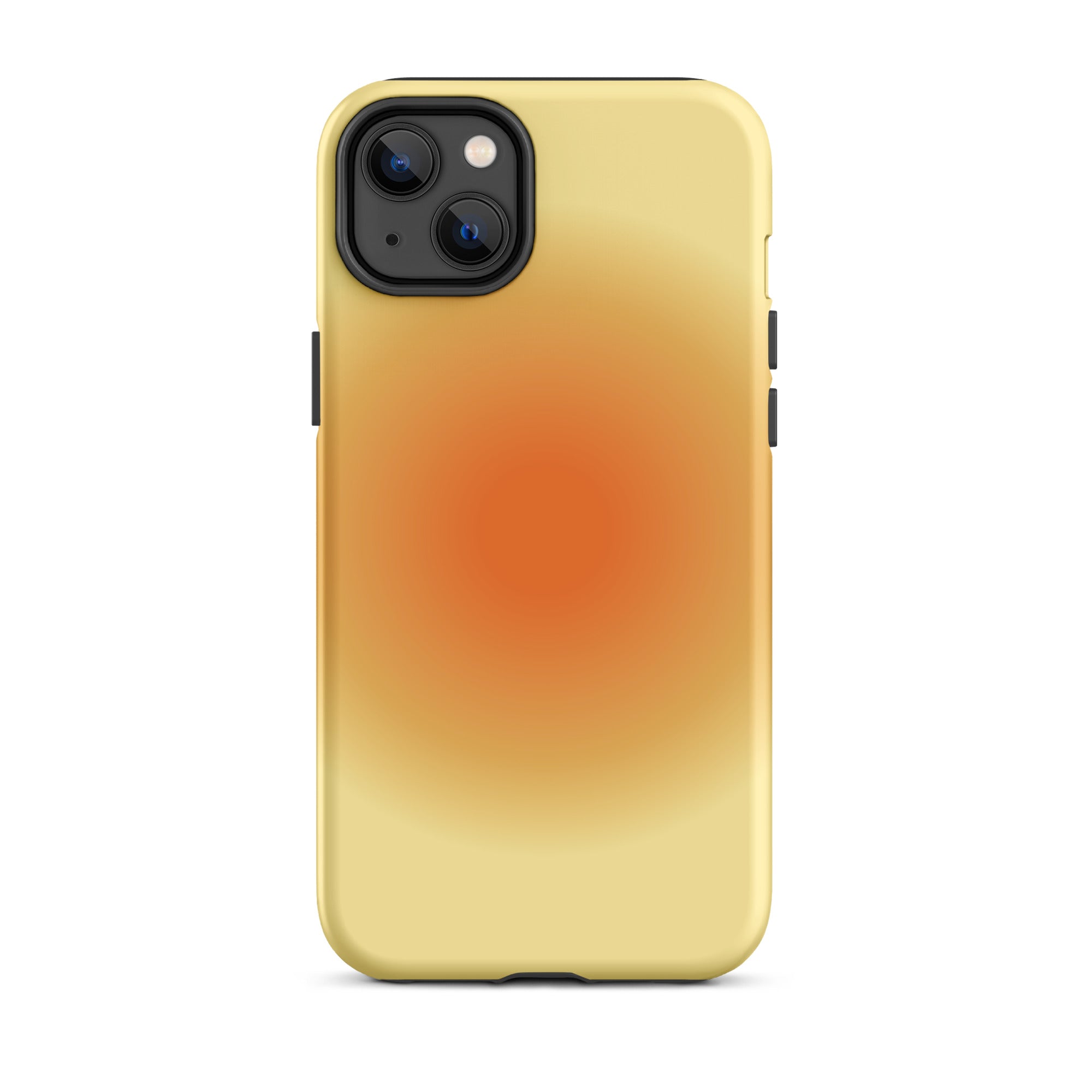 Orange Aura iPhone Case