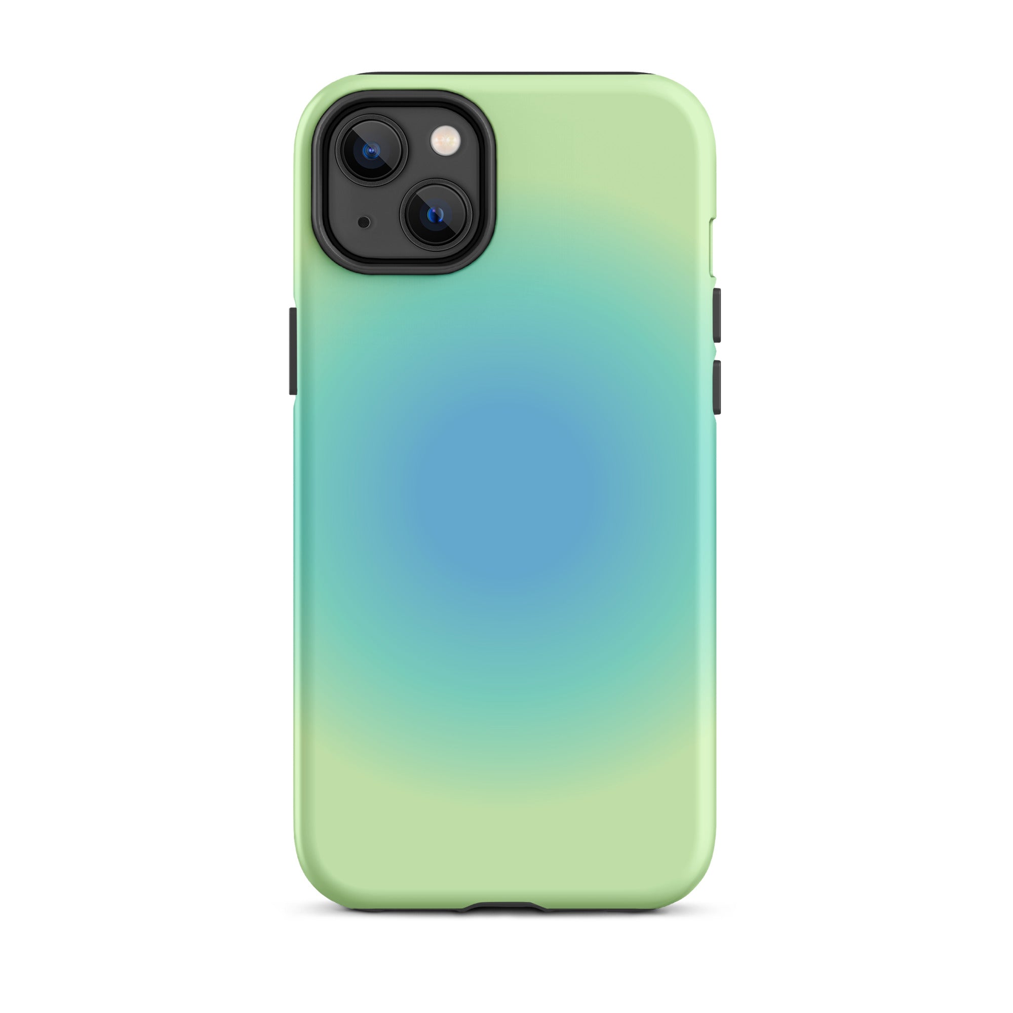 Blue & Green Aura iPhone Case