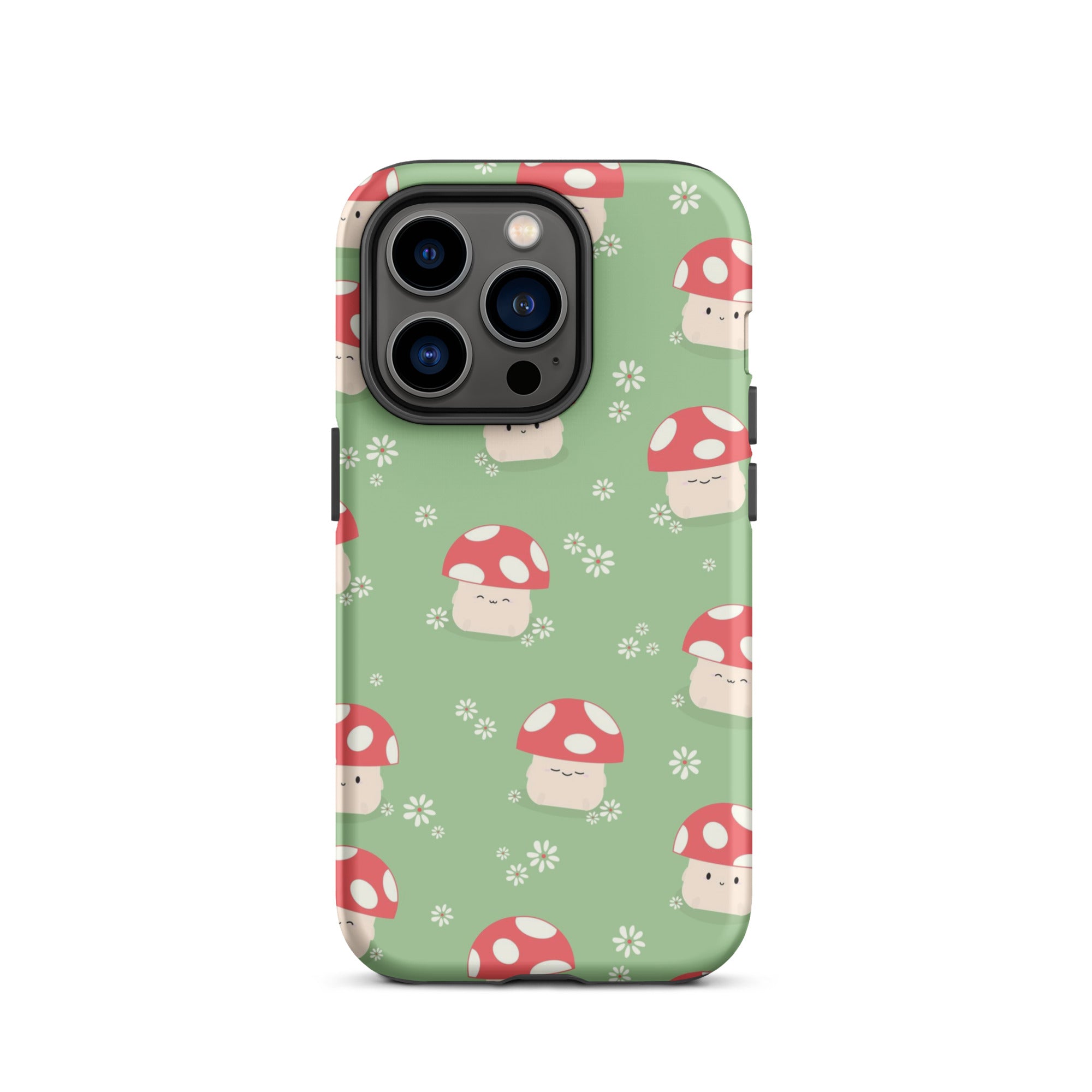 Mushroom Friends iPhone Case iPhone 14 Pro Matte