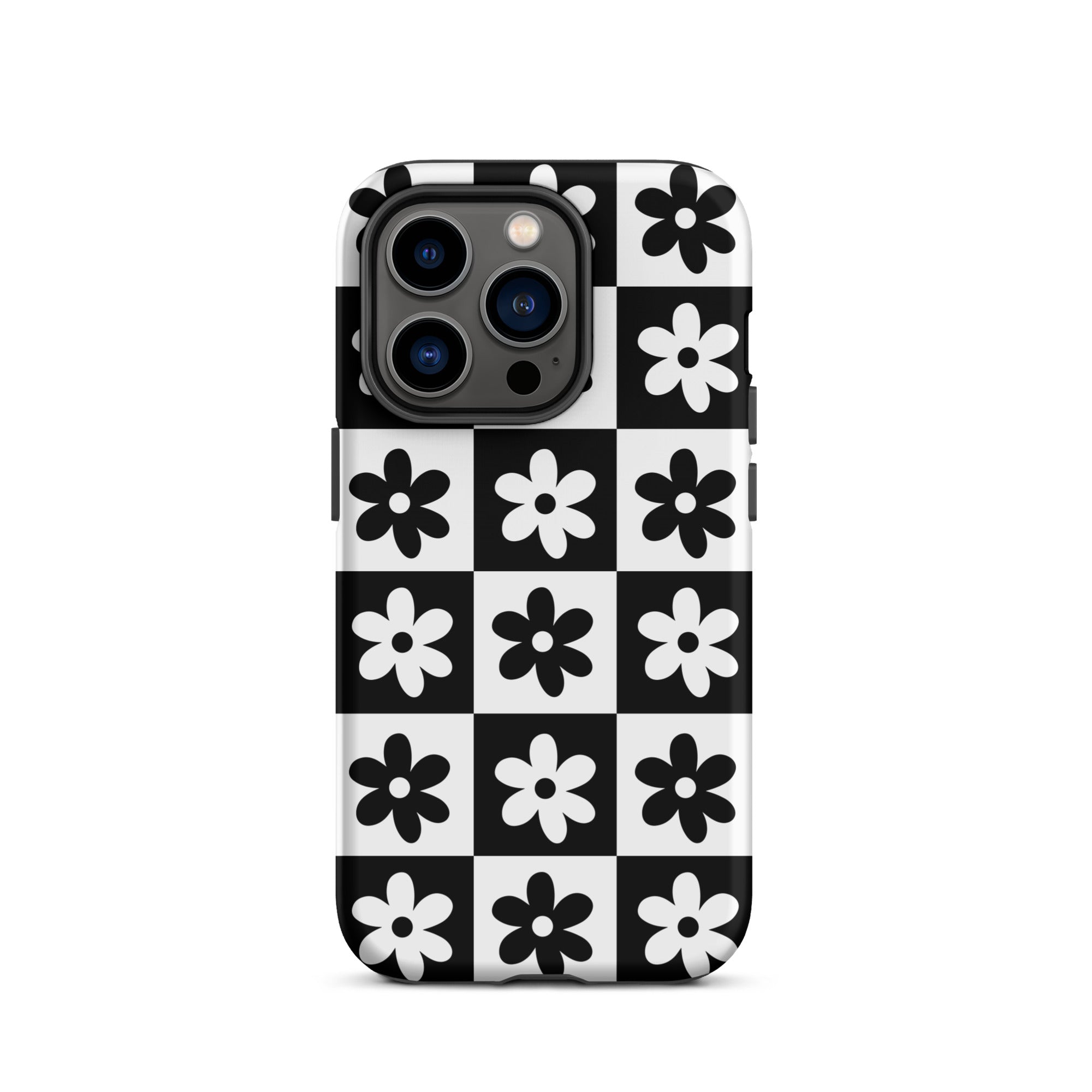 Black & White Garden iPhone Case iPhone 14 Pro Matte