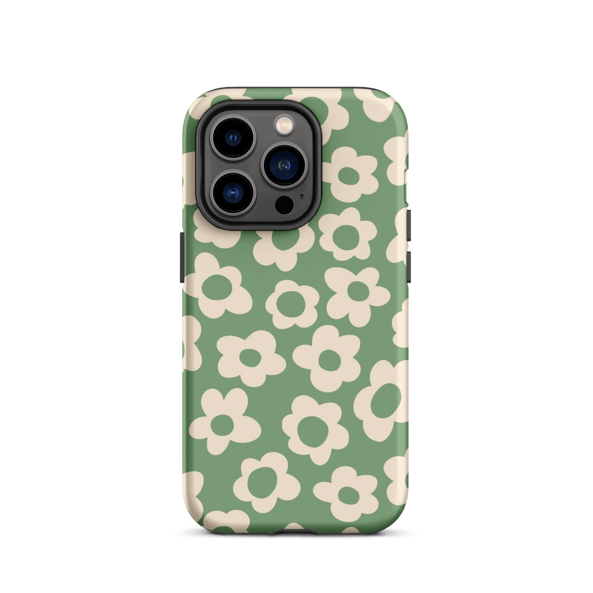 Green Las Flores iPhone Case iPhone 14 Pro Matte