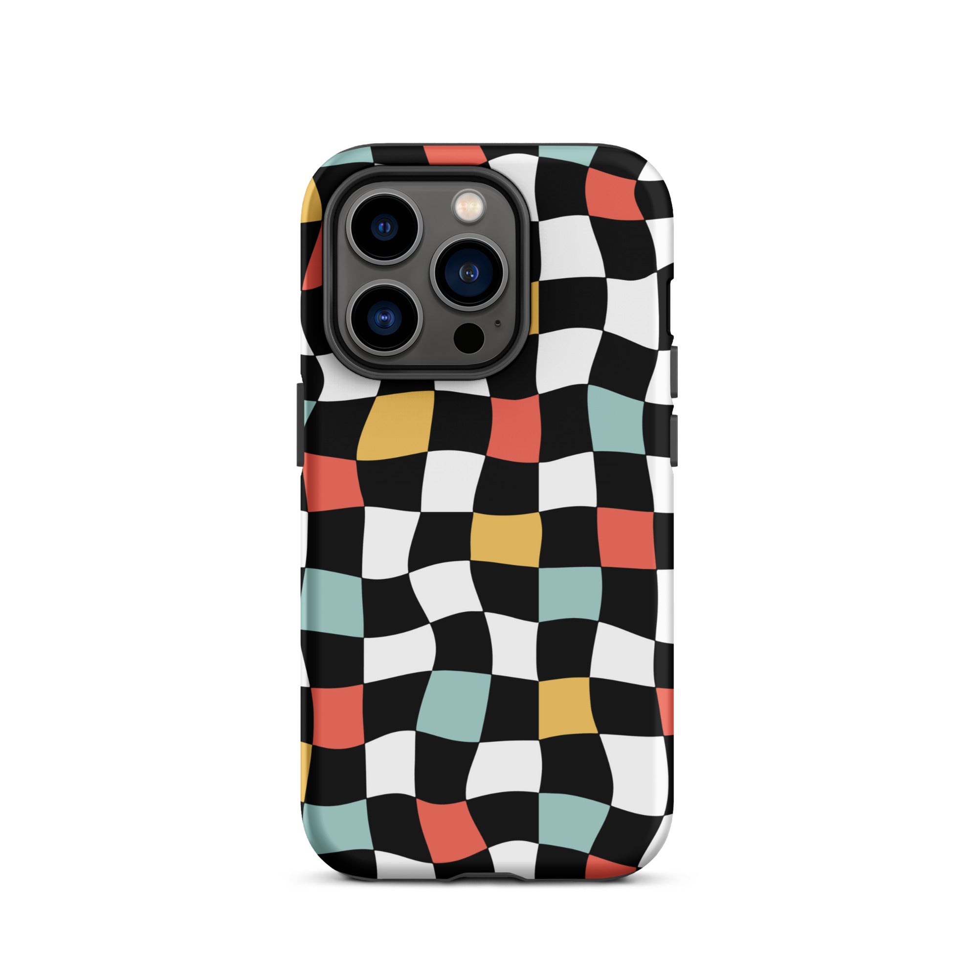 Retro Check iPhone Case