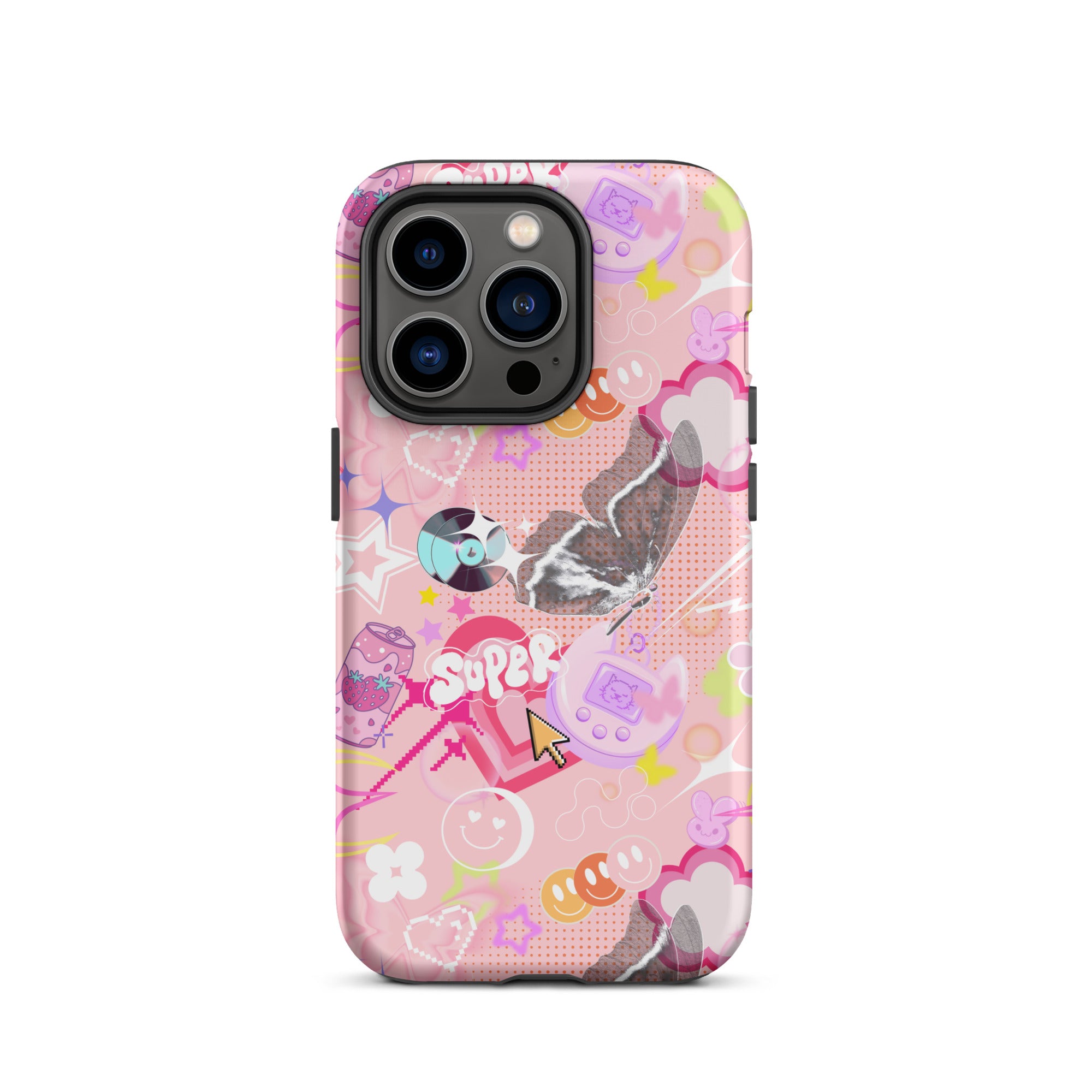 Y2K Pink Retro iPhone Case