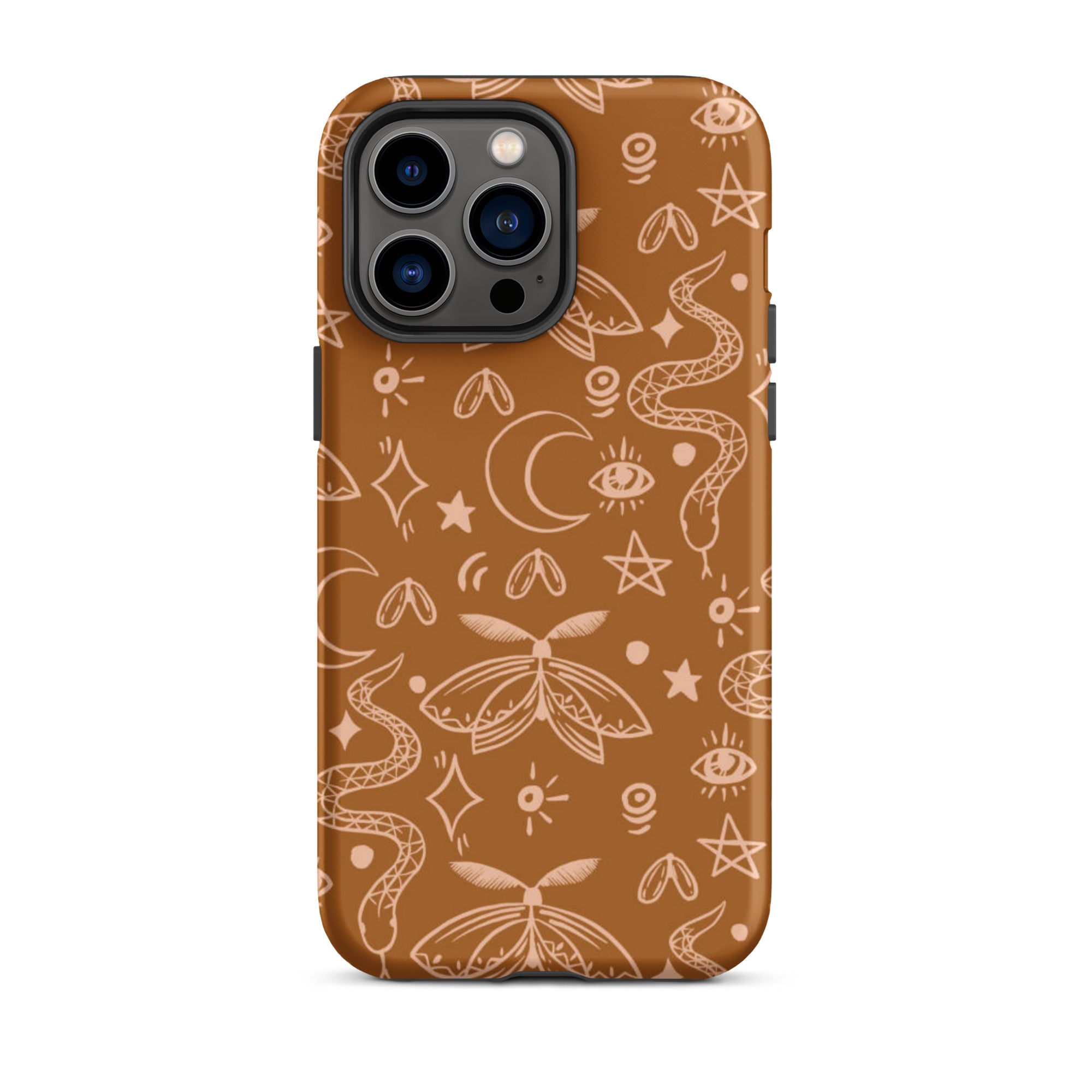 Golden Serpent iPhone Case iPhone 14 Pro Max Matte