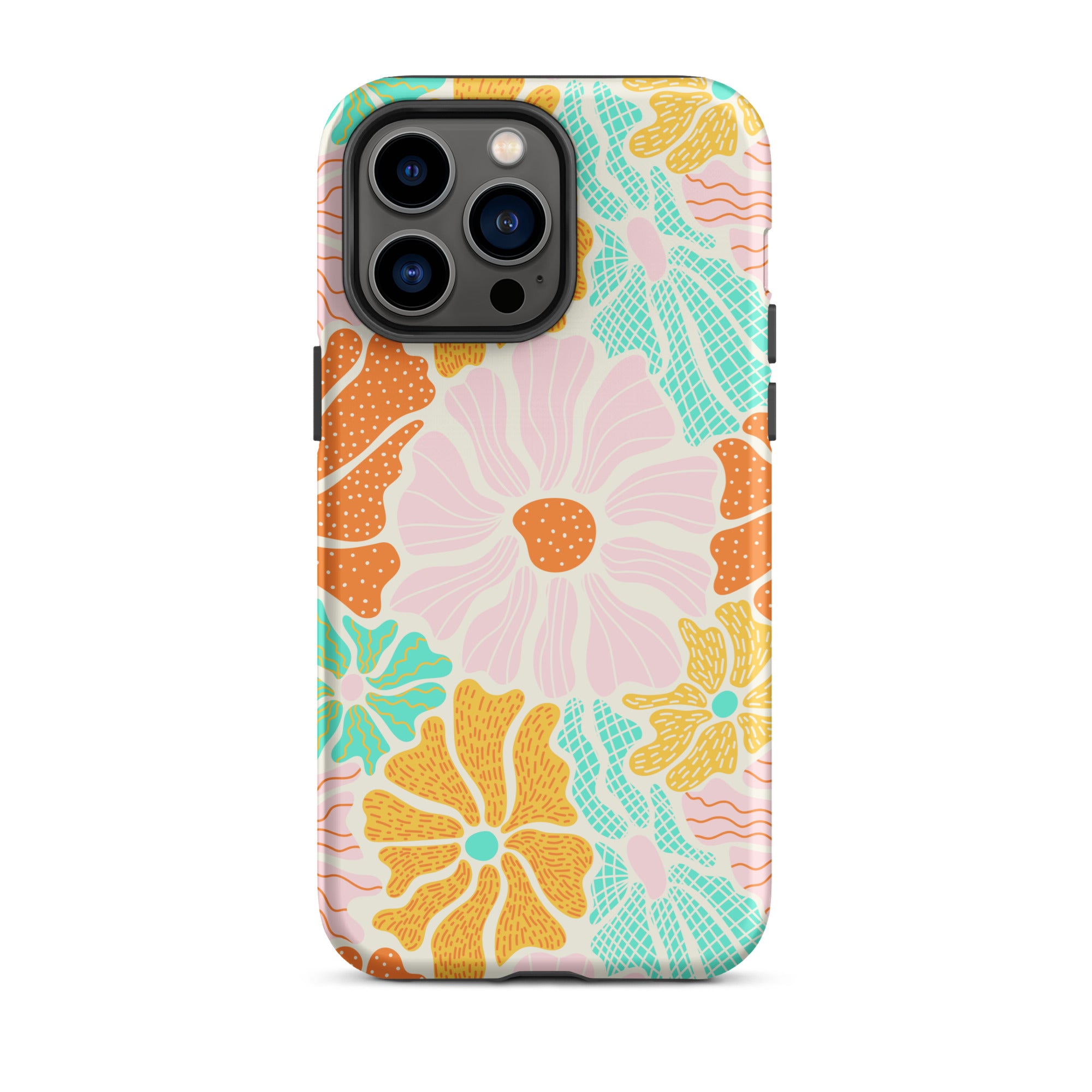 Neon Garden iPhone Case iPhone 14 Pro Max Matte