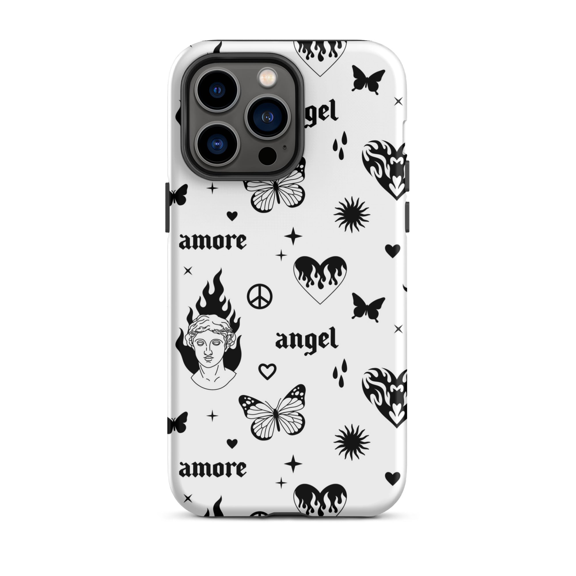 Y2K Angel Heart iPhone Case iPhone 14 Pro Max Matte