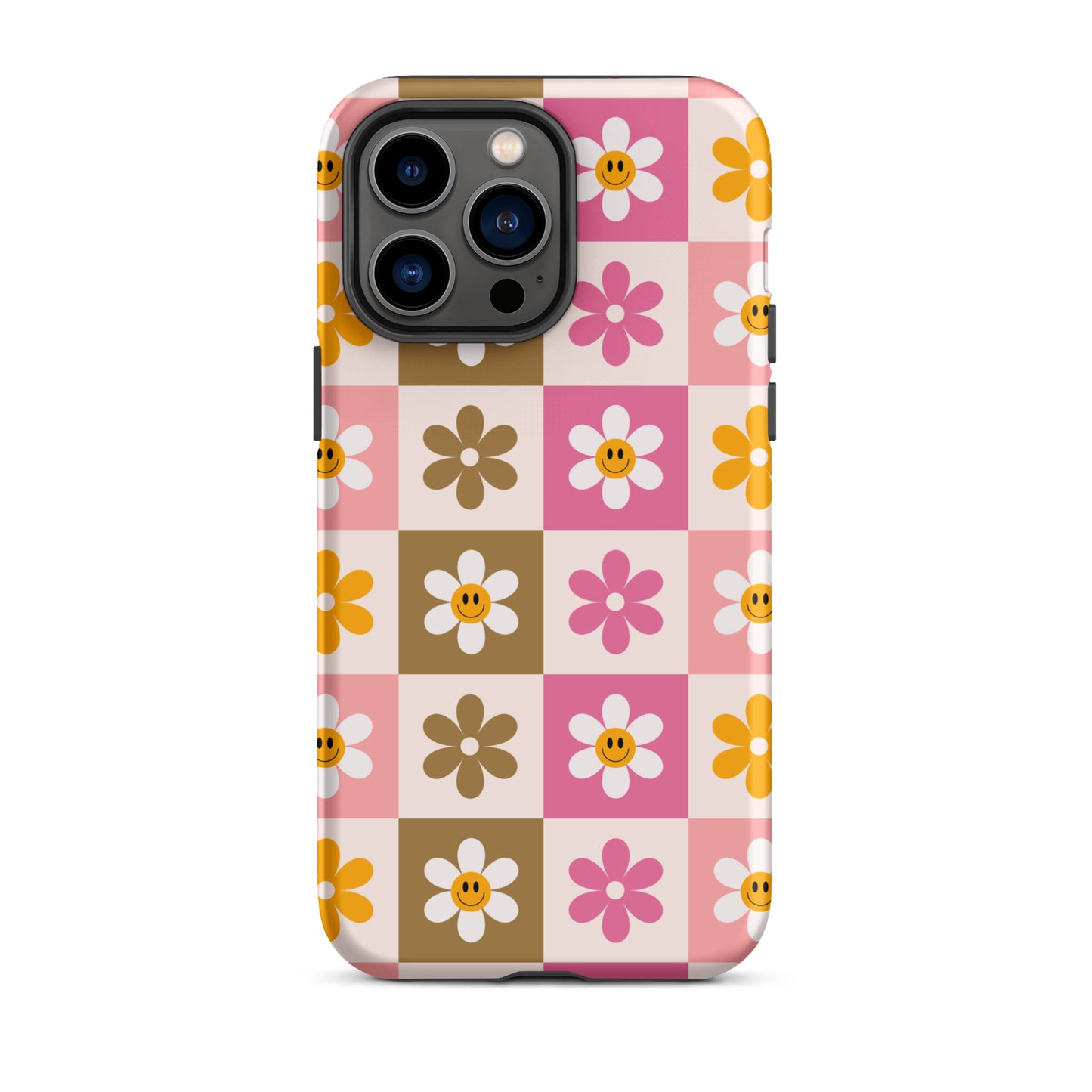 Smiley Flowers iPhone Case