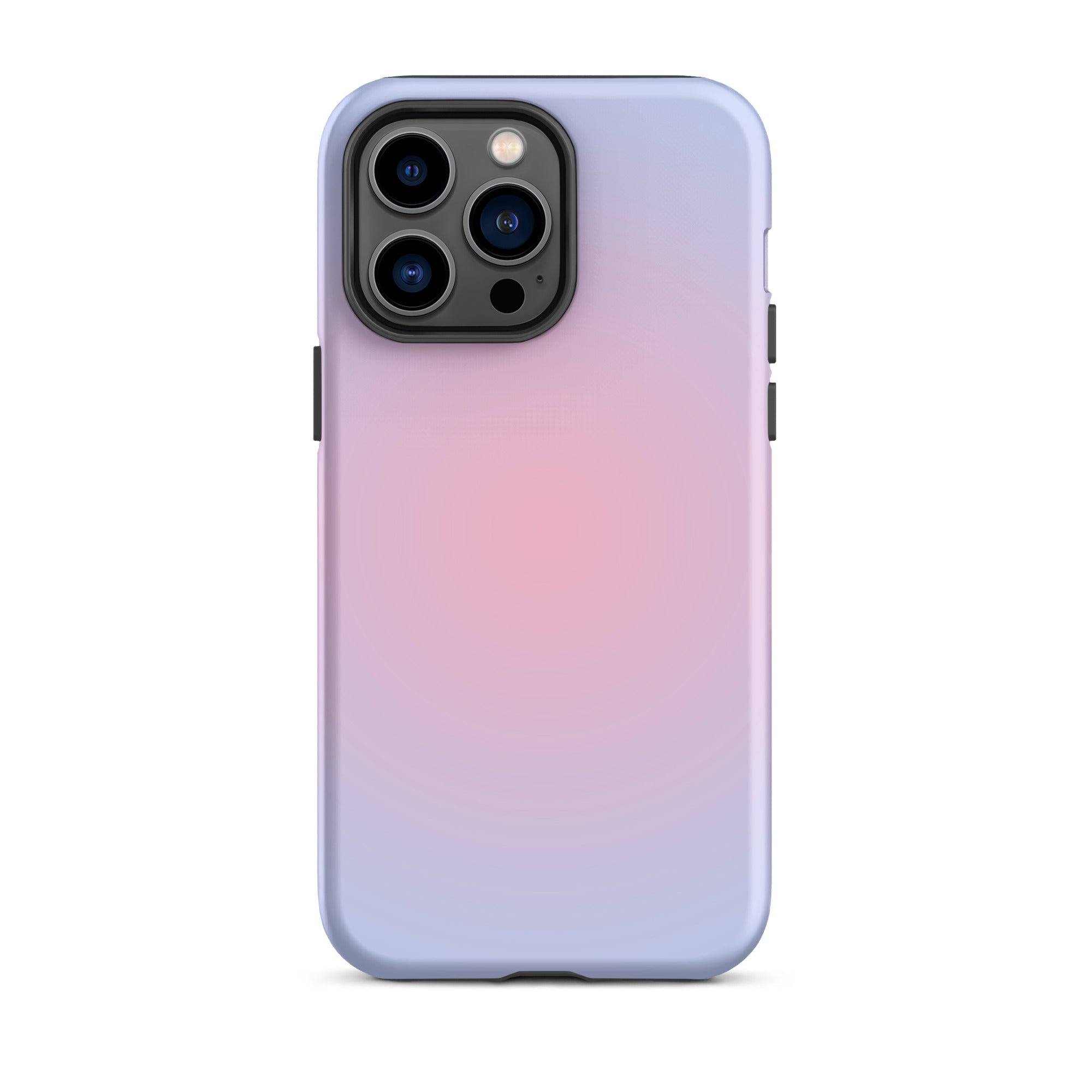 Pink and Blue Aura iPhone Case