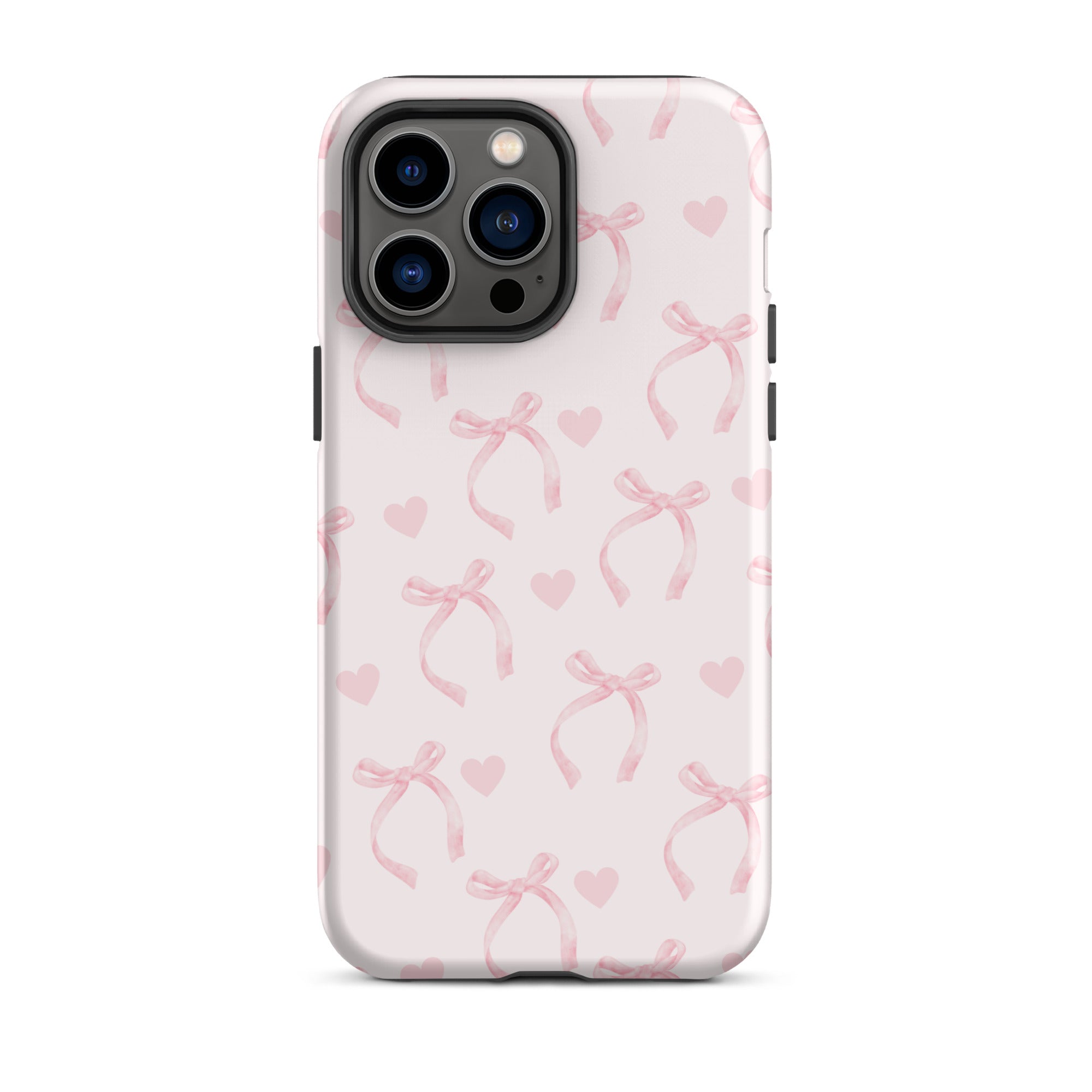 Coquette Pink Bows iPhone Case