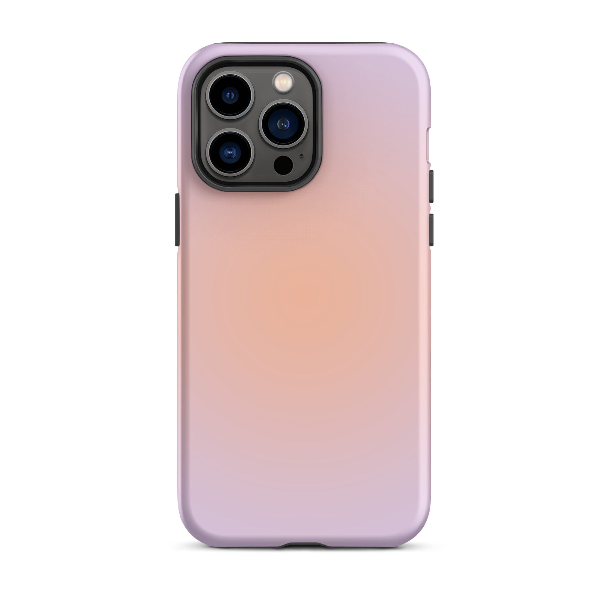 Orange & Purple Aura iPhone Case