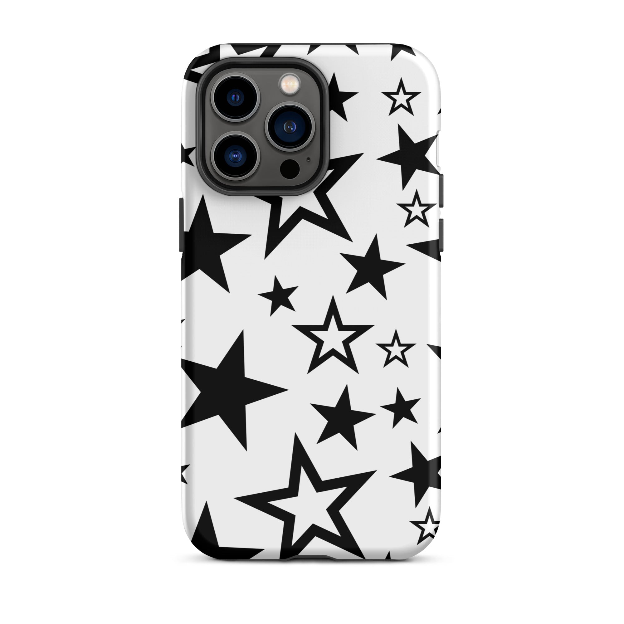 Mono Y2K Stars iPhone Case