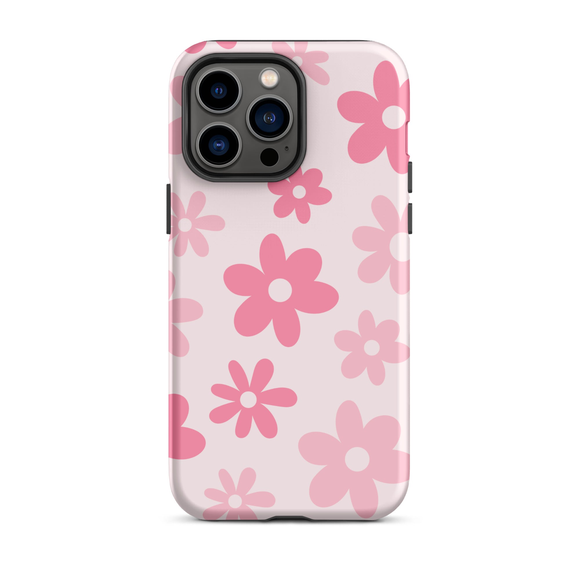 Pink Flower Power iPhone Case