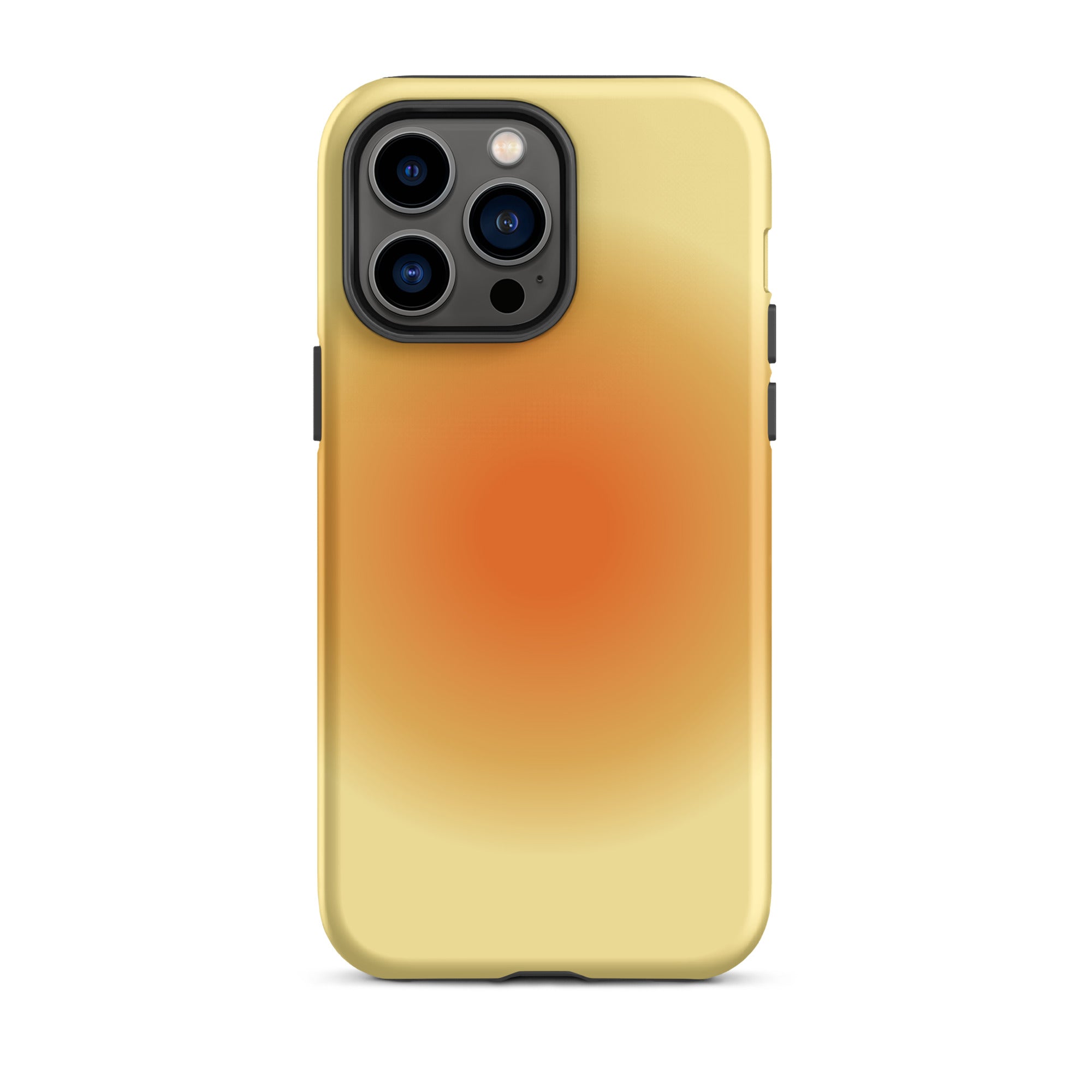 Orange Aura iPhone Case