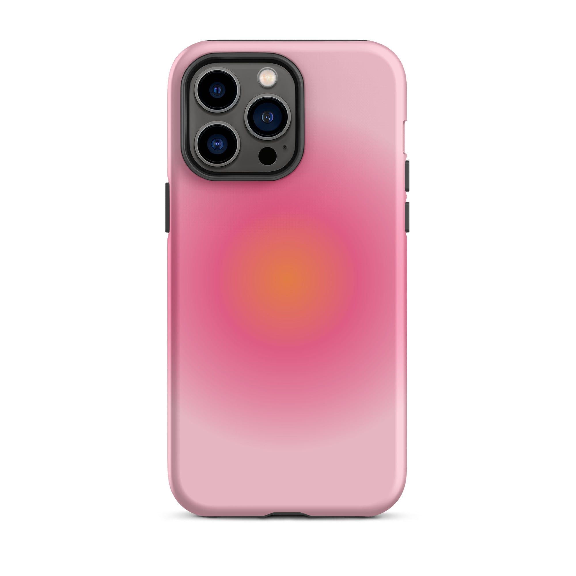 Pink Aura iPhone Case