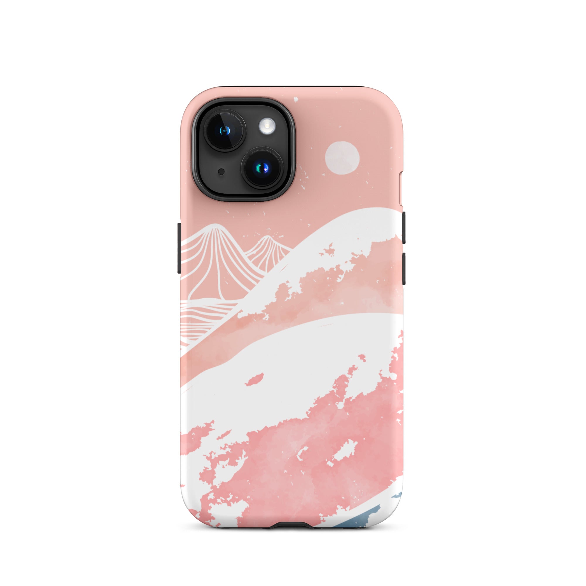 Pink Winter Night iPhone Case iPhone 15 Matte