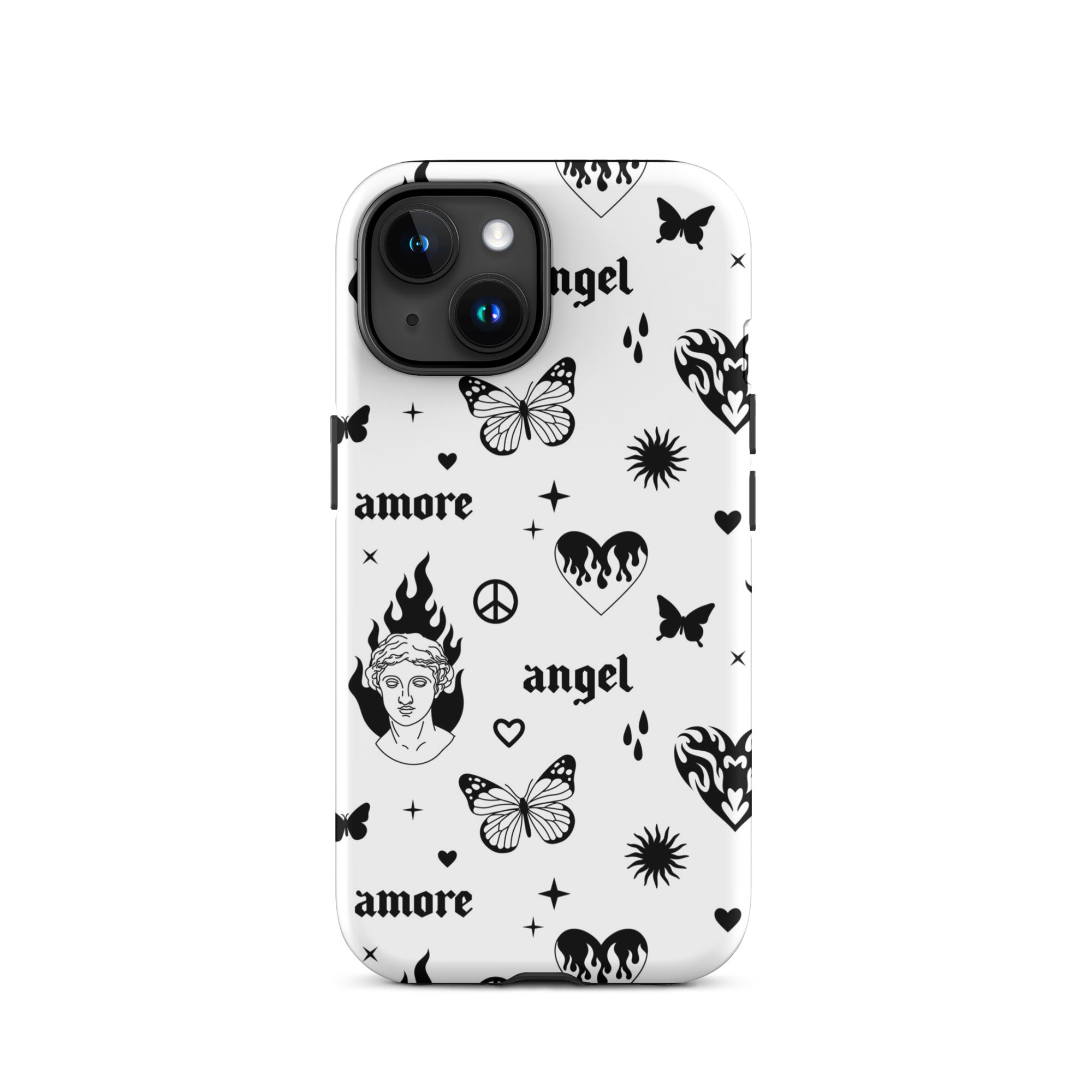 Y2K Angel Heart iPhone Case iPhone 15 Matte
