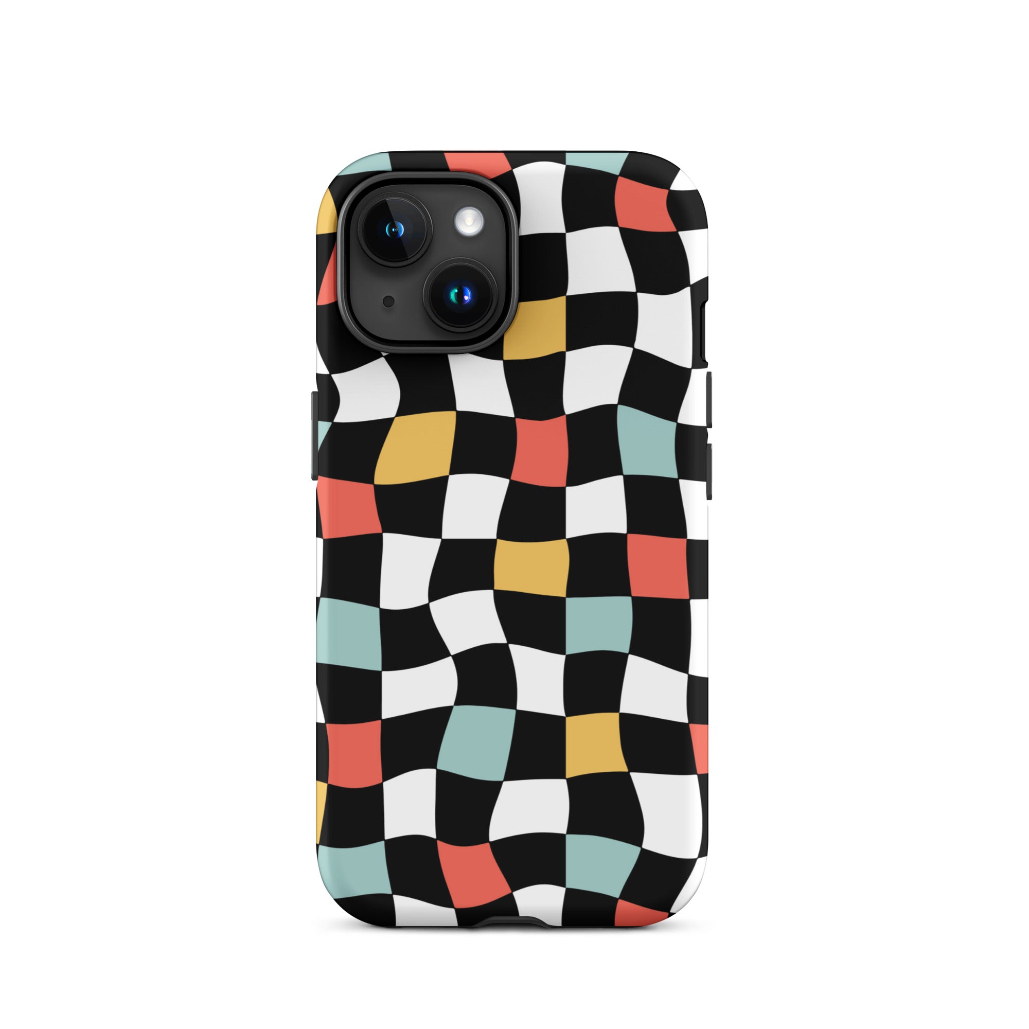 Retro Check iPhone Case