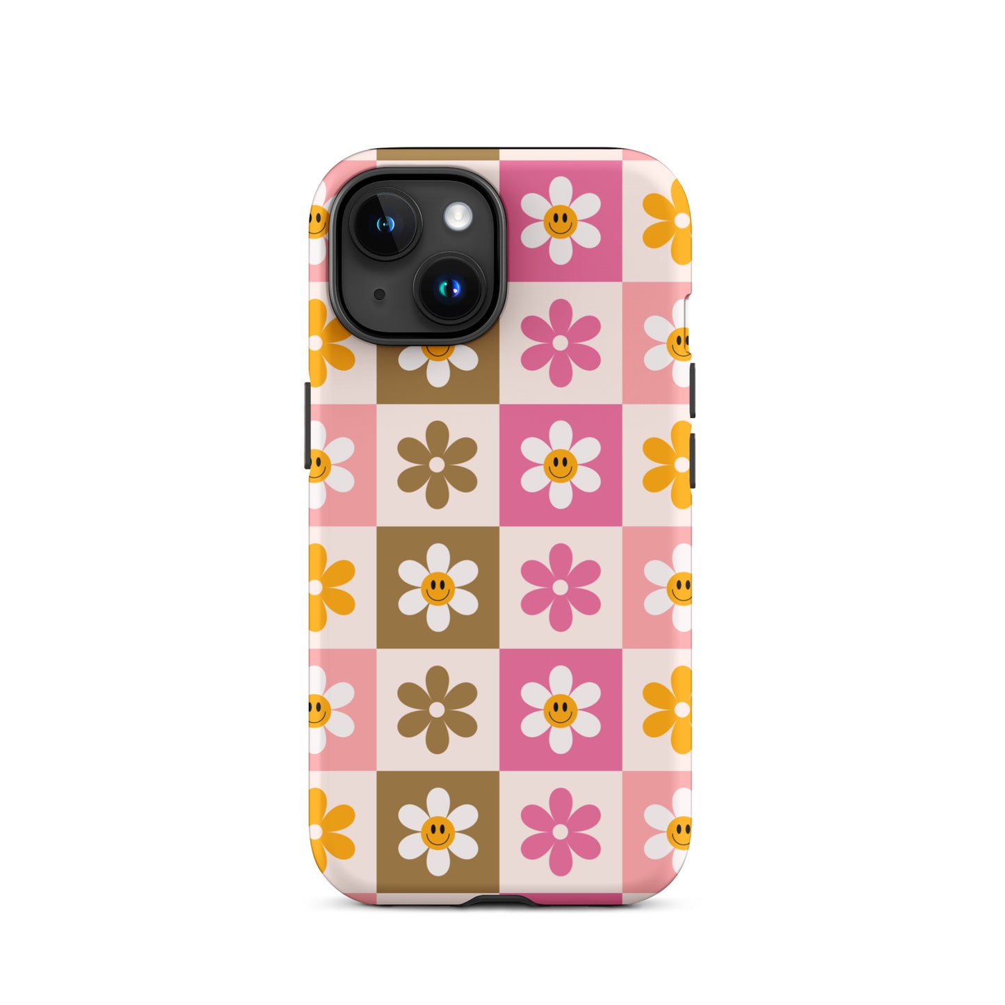 Smiley Flowers iPhone Case