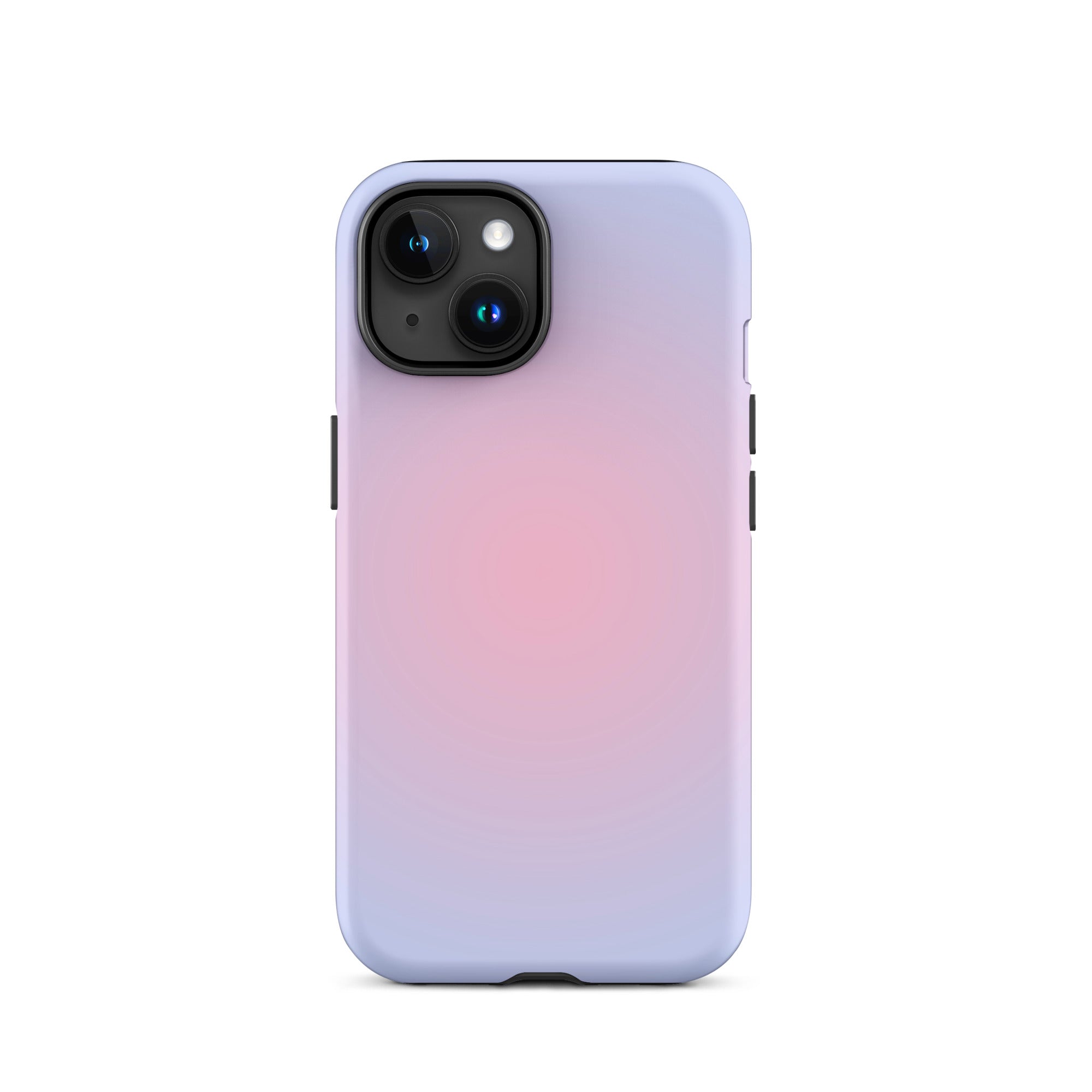 Pink and Blue Aura iPhone Case