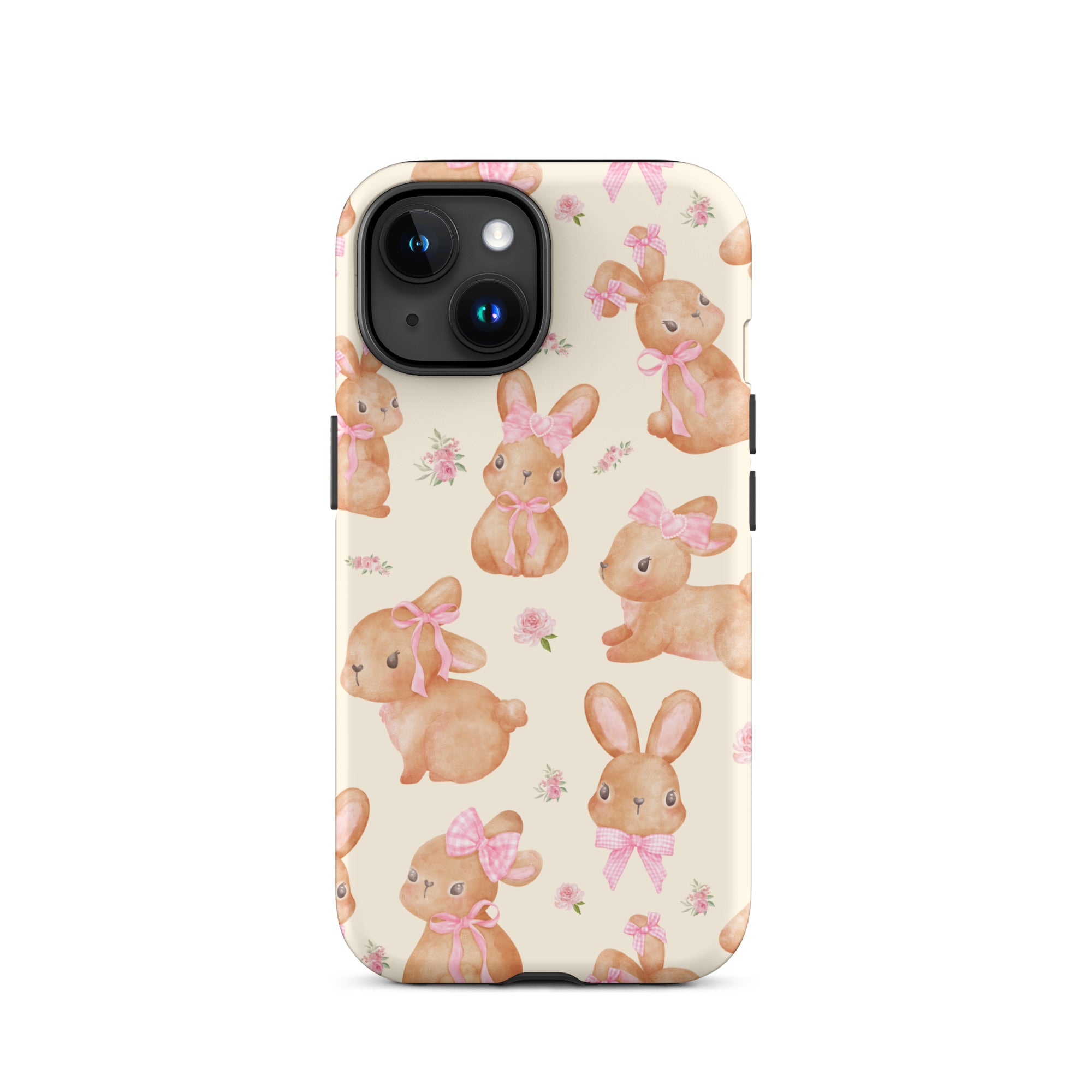 Bow Bunny iPhone Case
