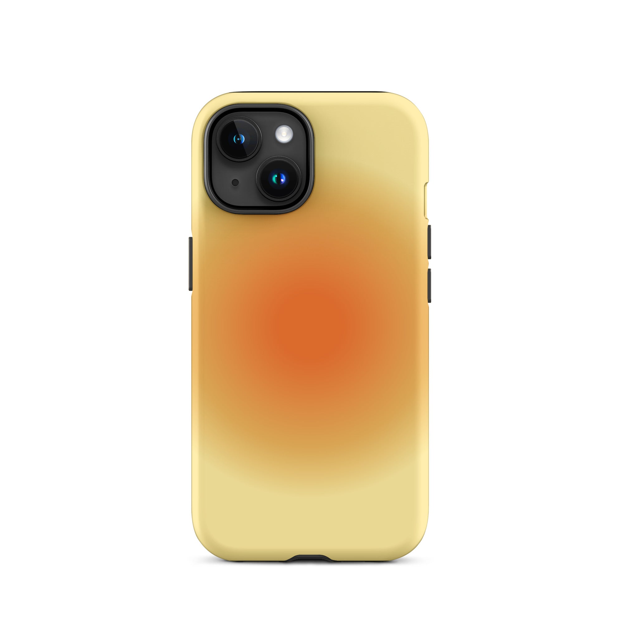 Orange Aura iPhone Case