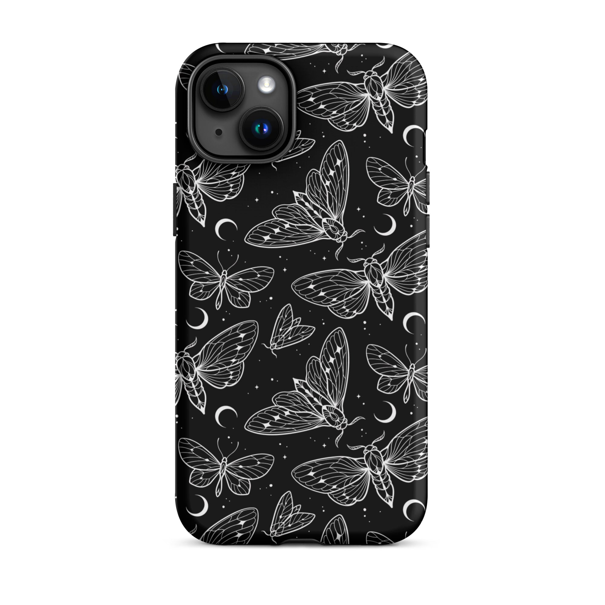 Moon Moth iPhone Case iPhone 15 Plus Matte