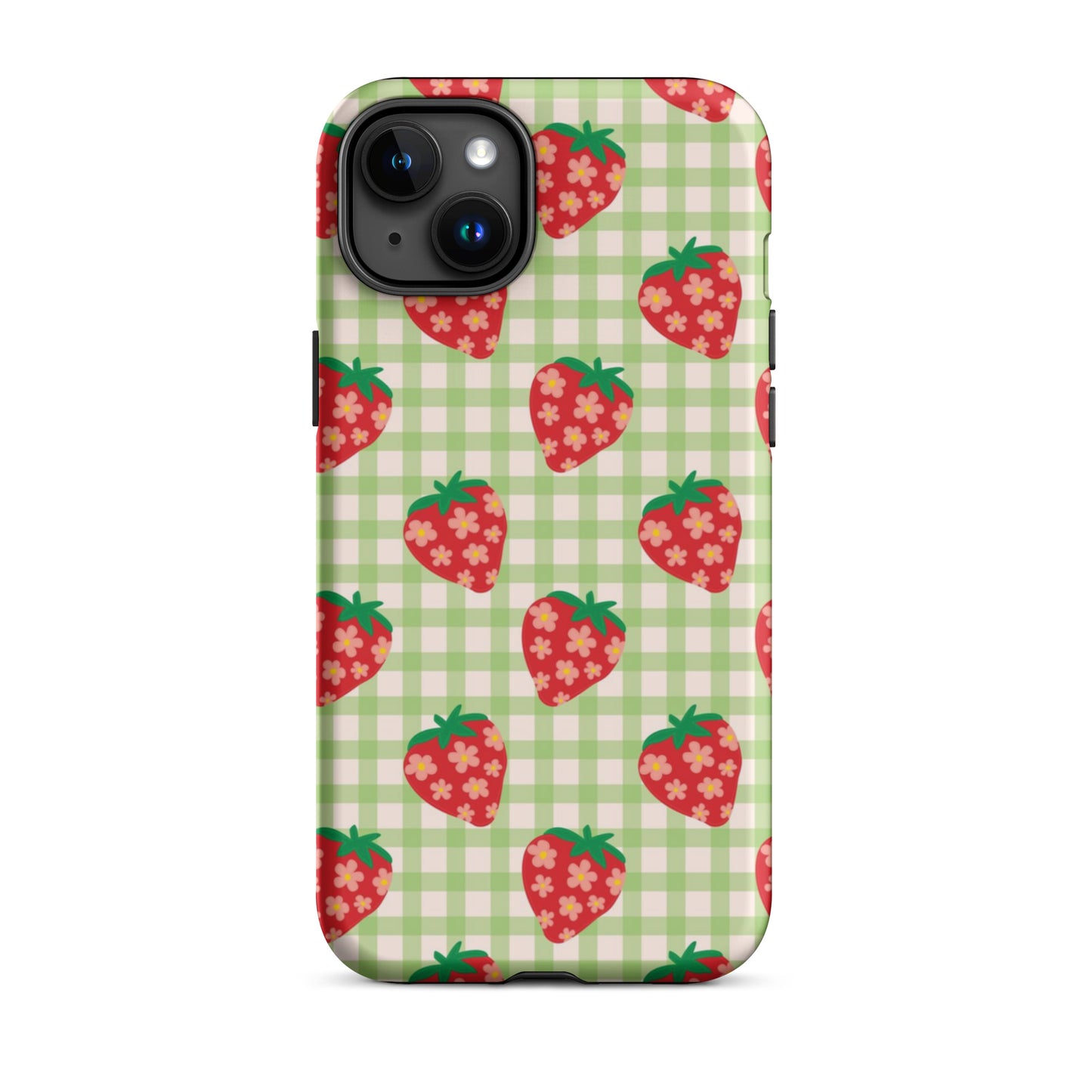 Strawberry Picnic iPhone Case iPhone 15 Plus Matte