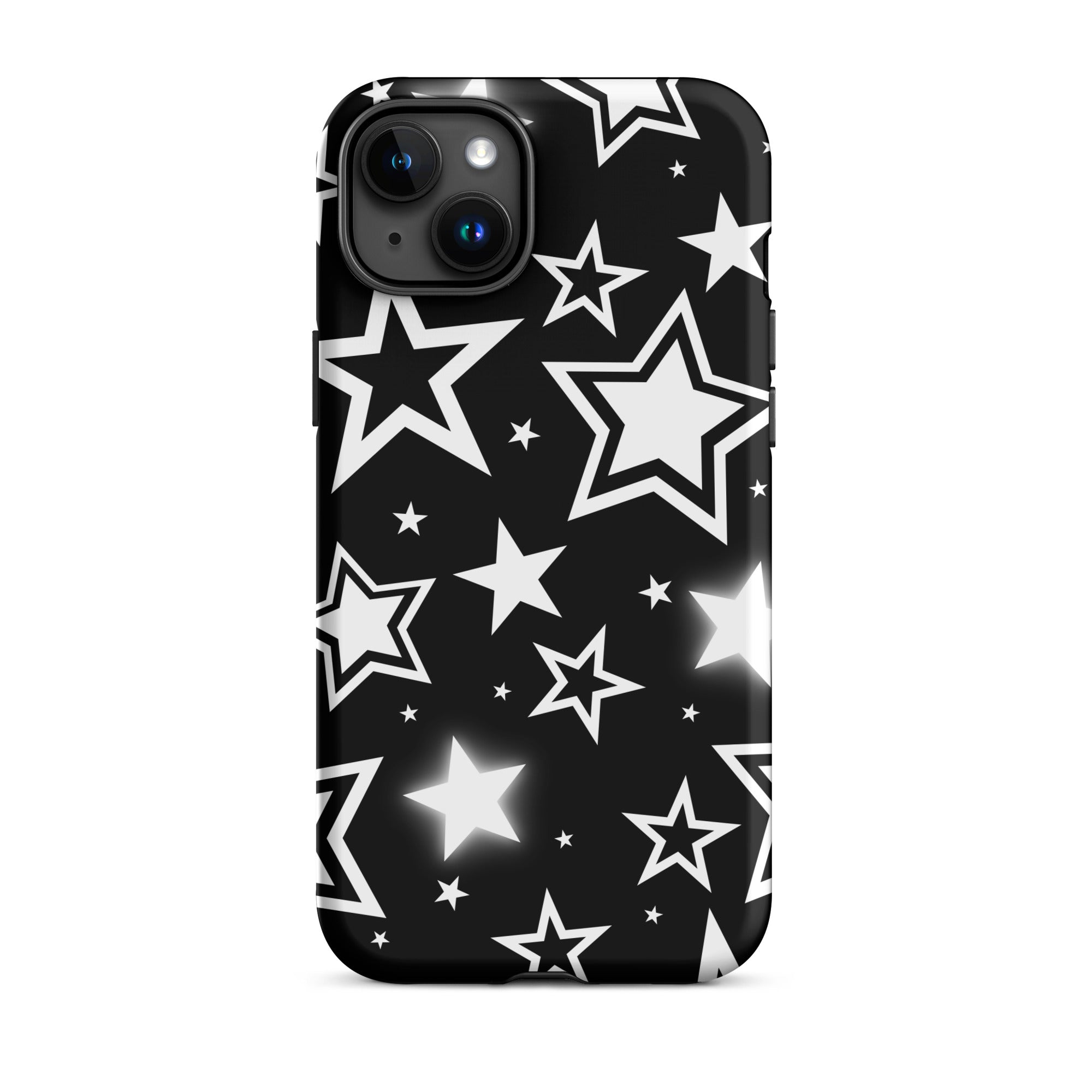 Black Stardust iPhone Case