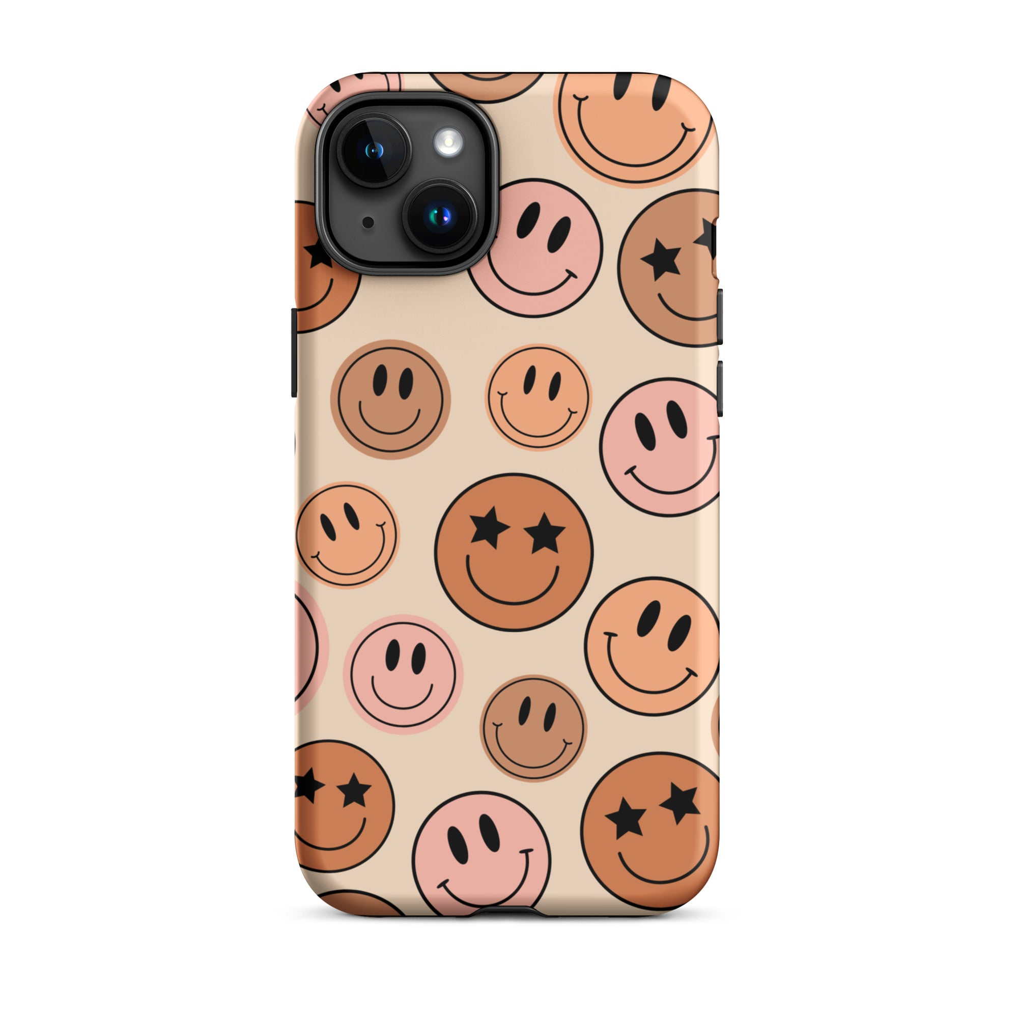 Boho Smiley Faces iPhone Case
