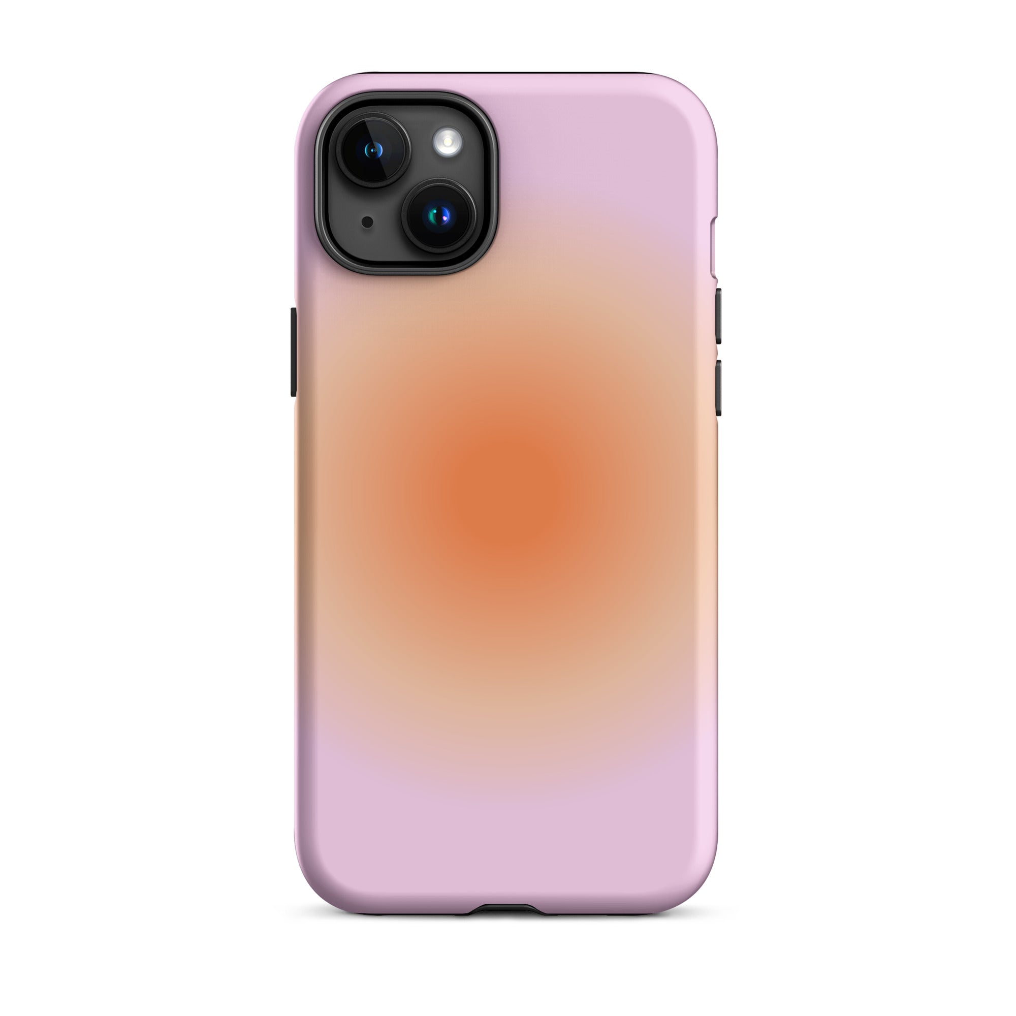 Orange & Purple Aura iPhone Case