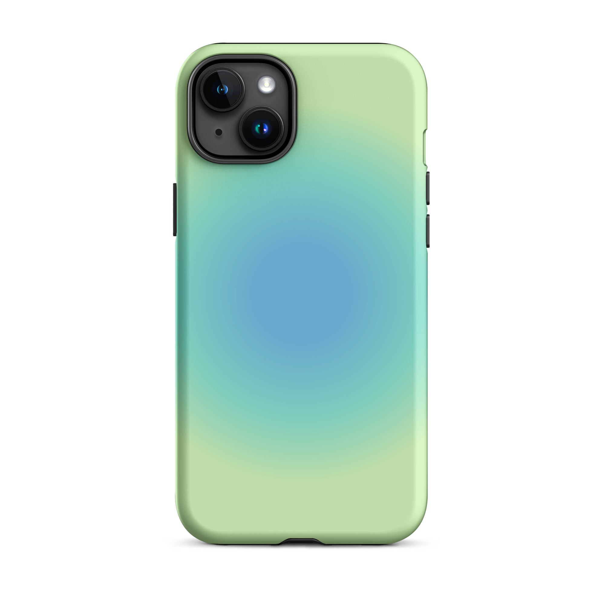 Blue & Green Aura iPhone Case