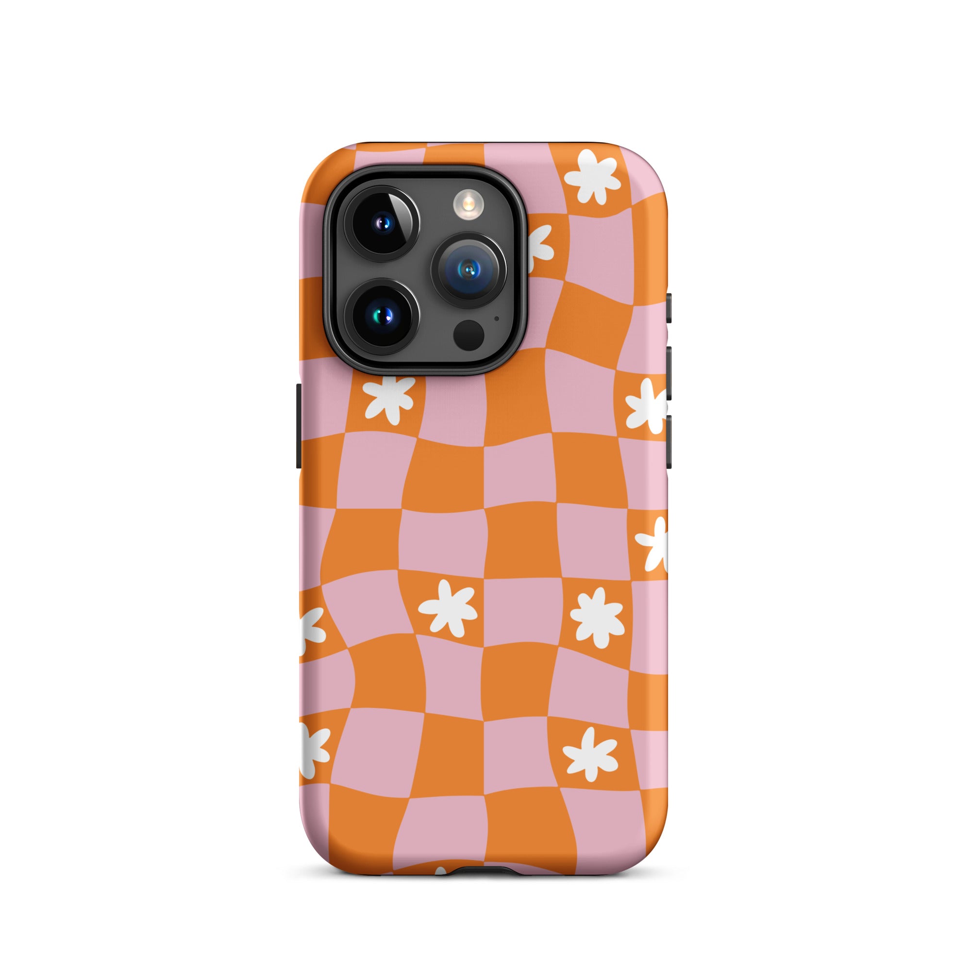 Groovy Check iPhone Case