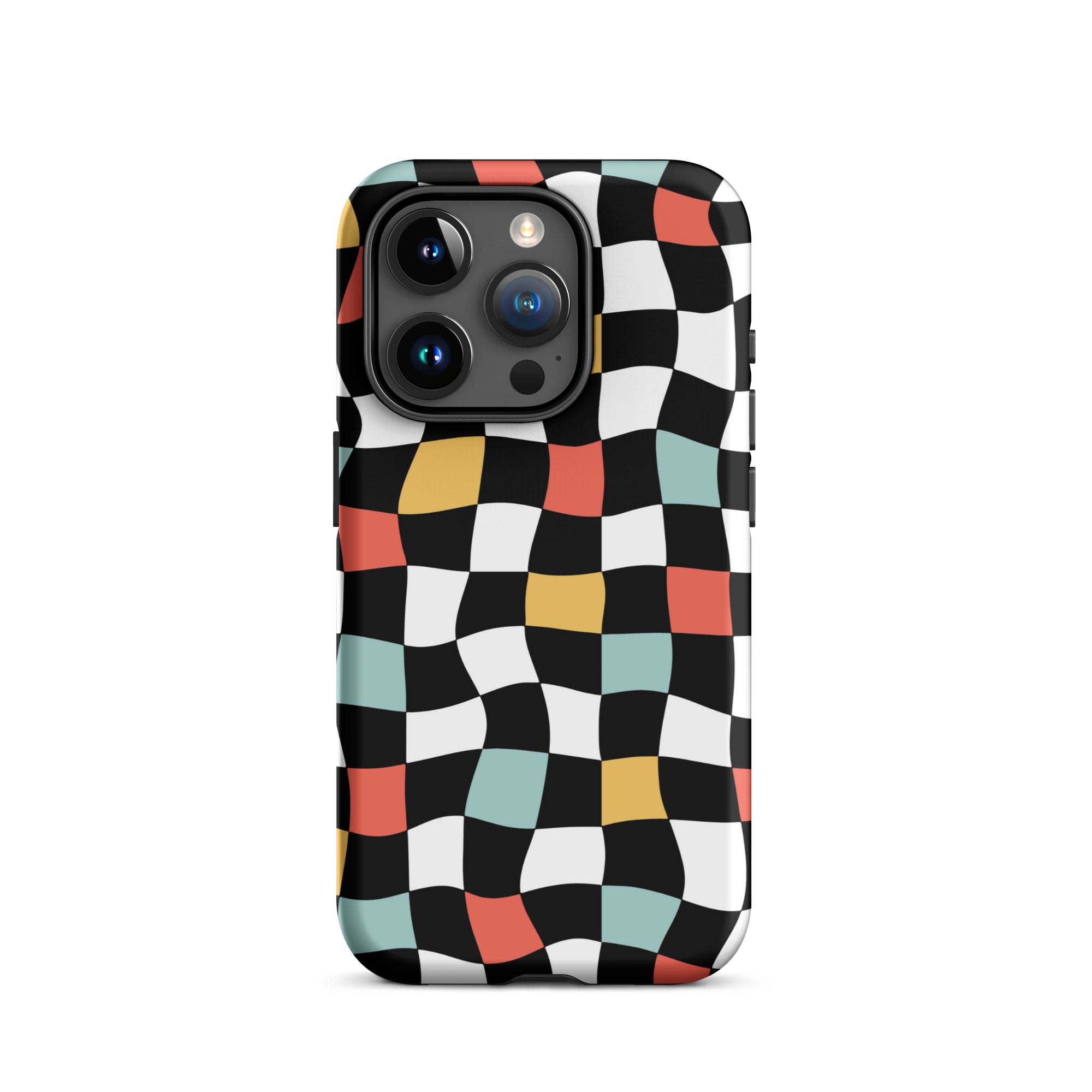 Retro Check iPhone Case