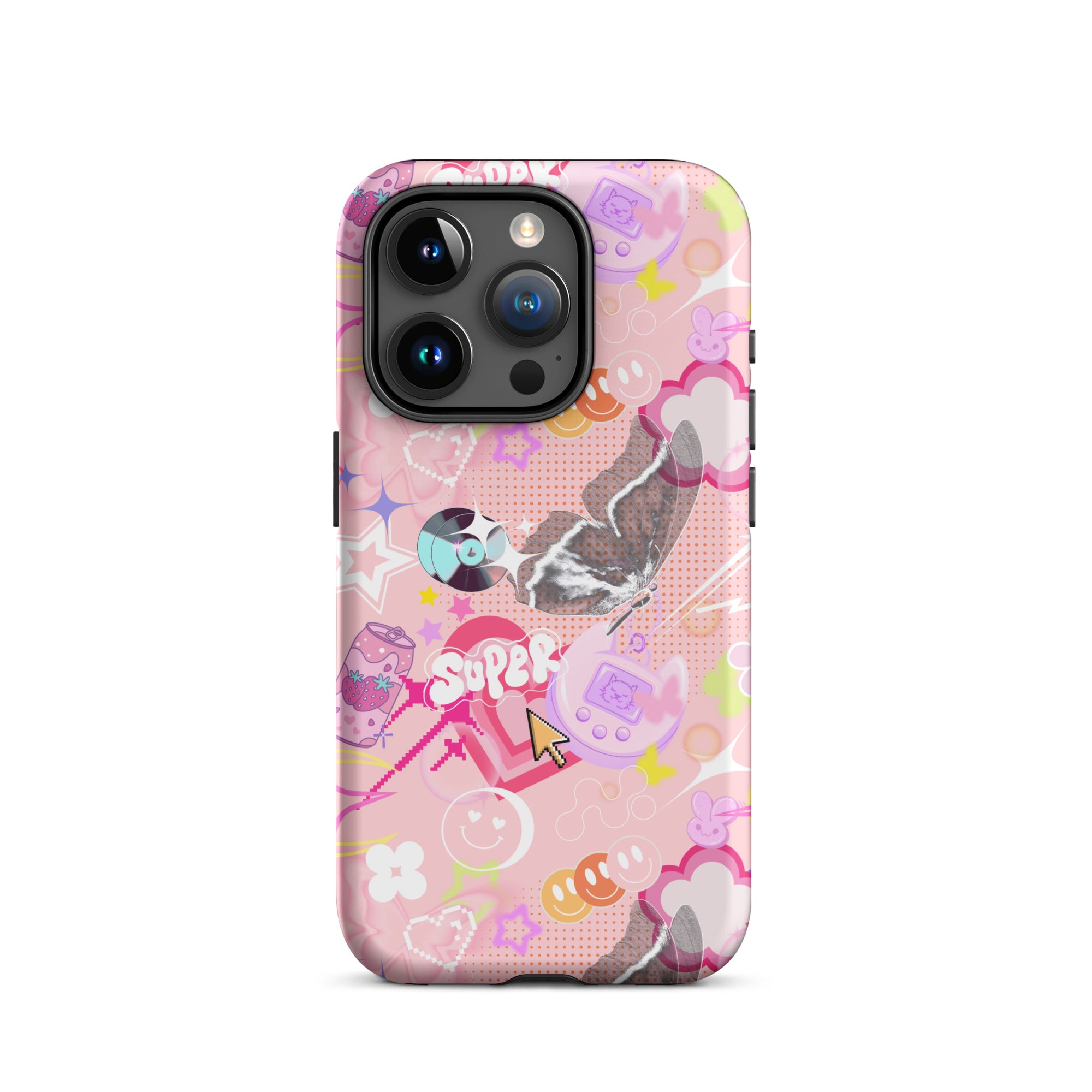 Y2K Pink Retro iPhone Case