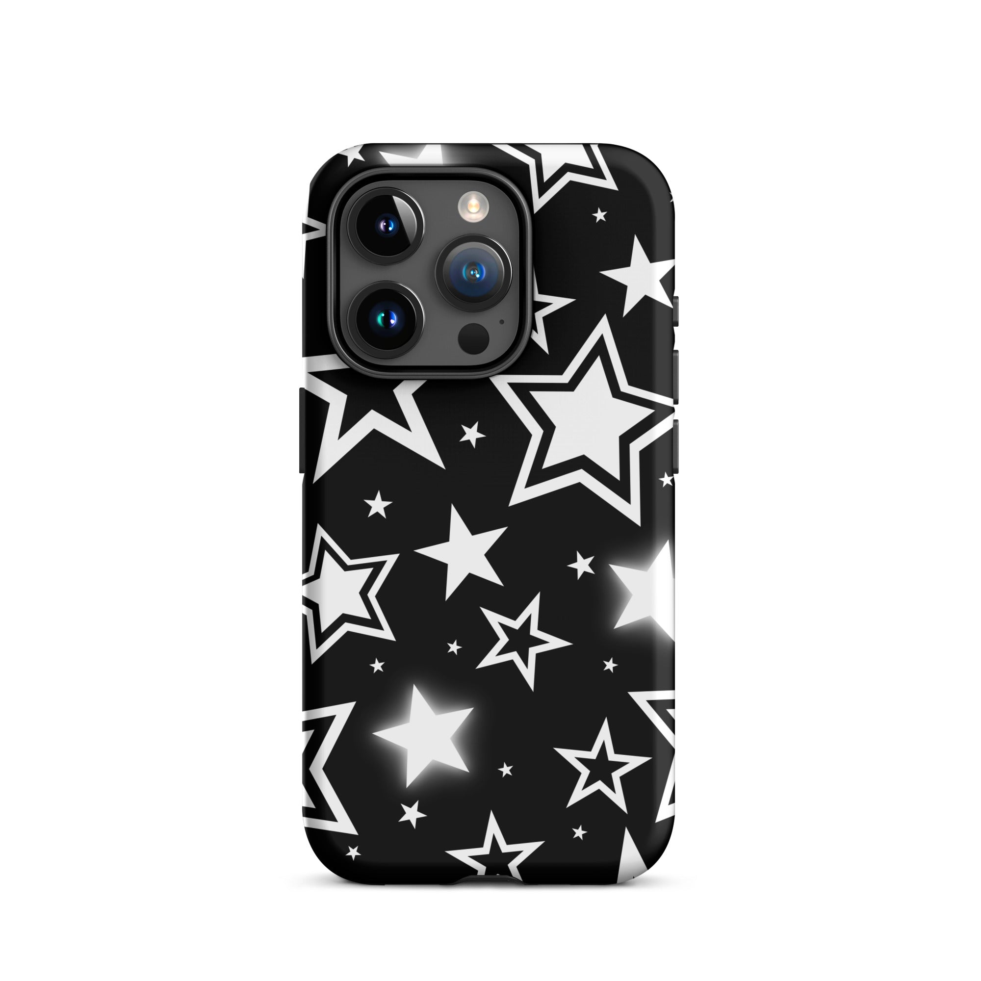 Black Stardust iPhone Case