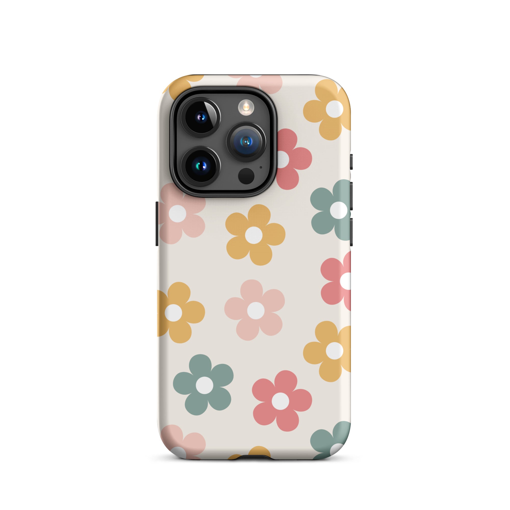 Boho Retro Flowers iPhone Case