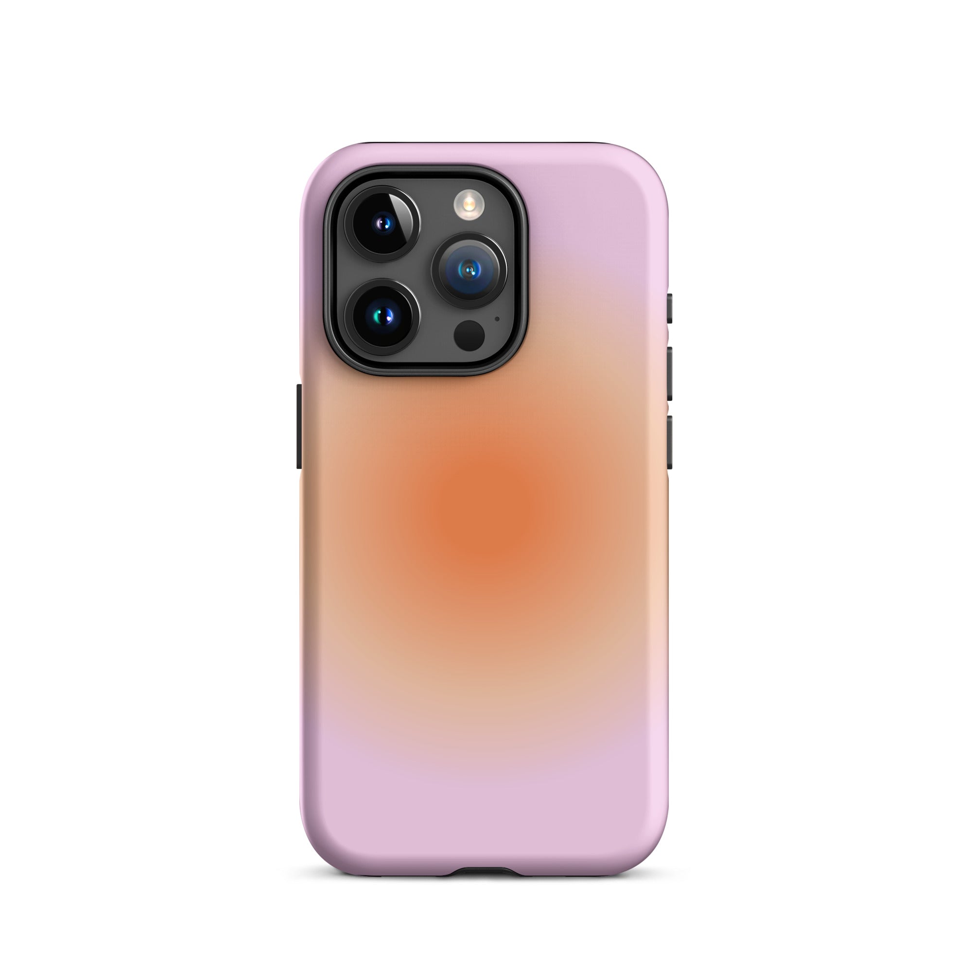 Orange & Purple Aura iPhone Case