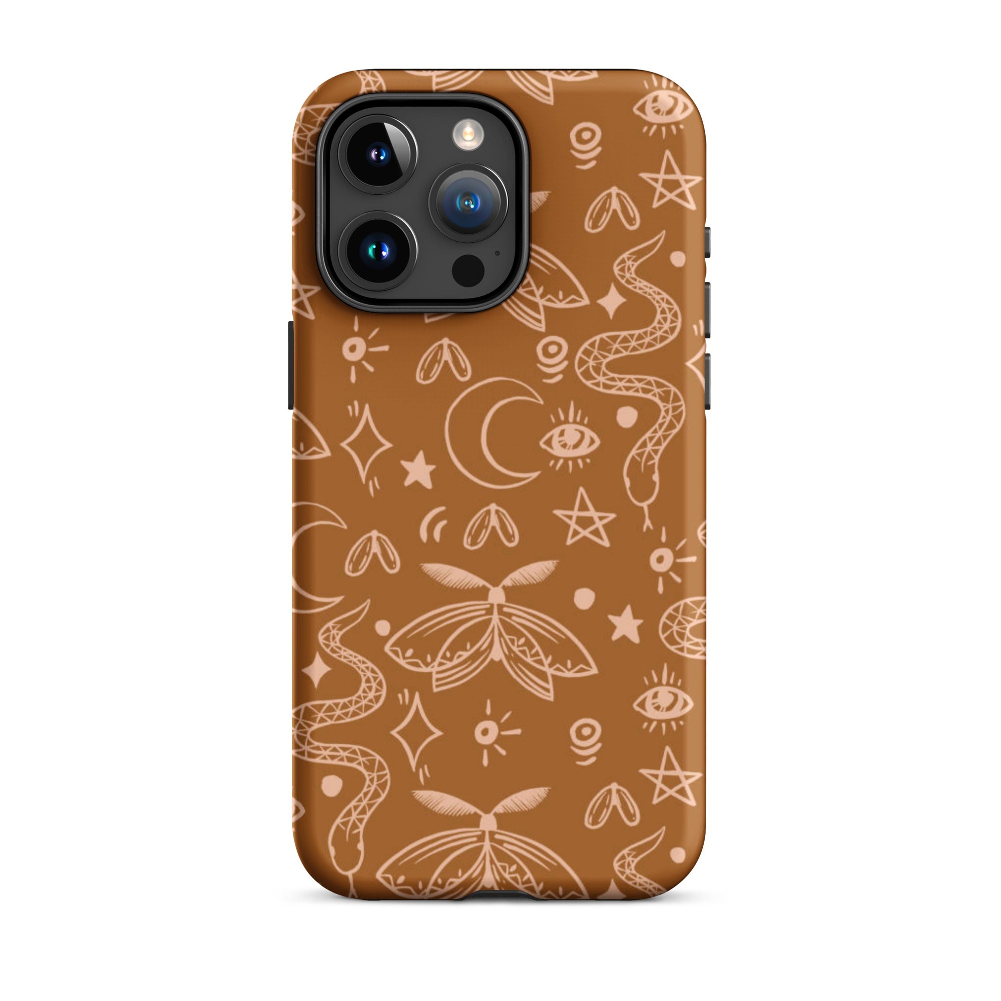 Golden Serpent iPhone Case iPhone 15 Pro Max Matte